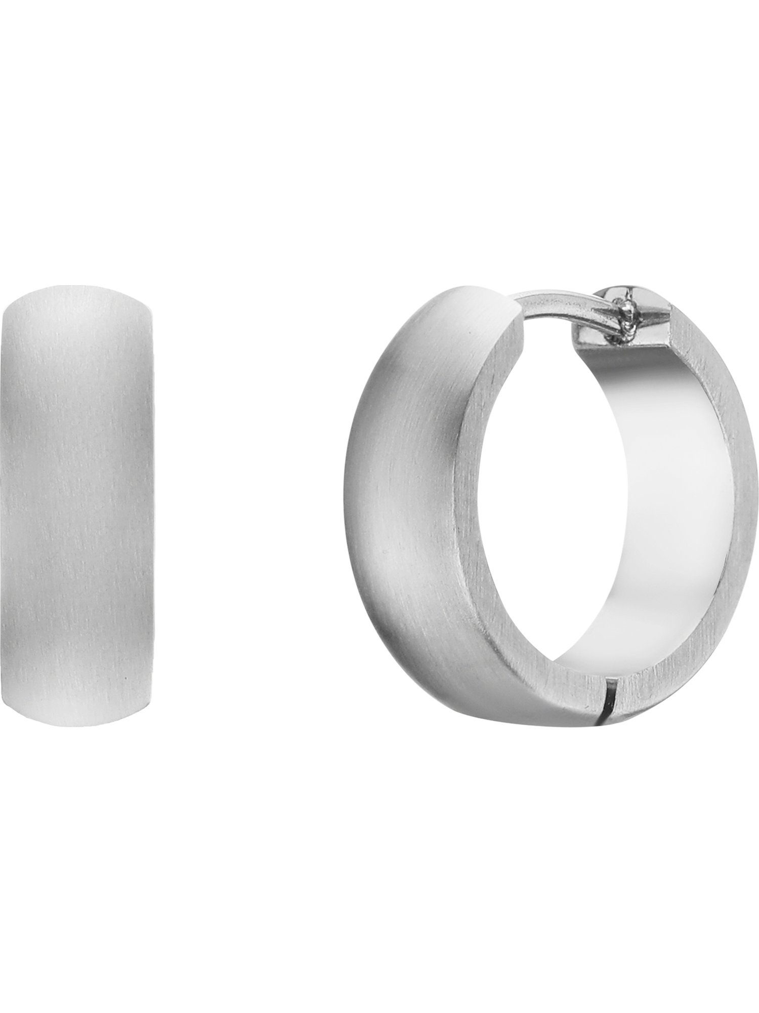 FAVS Paar Ohrstecker FAVS Unisex-Creolen Edelstahl