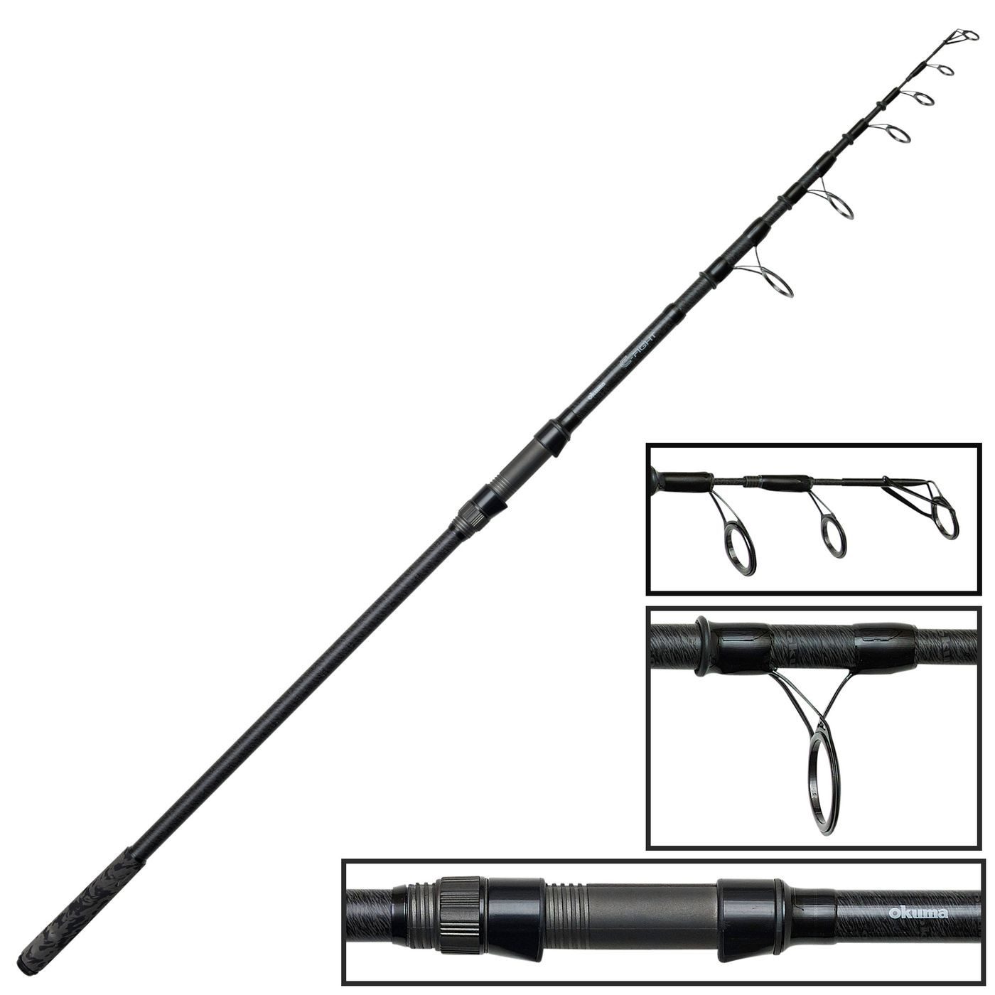 Karpfenrute Okuma C-Fight Tele 12ft 3,60m 3,25lbs Tele Karpfenrute