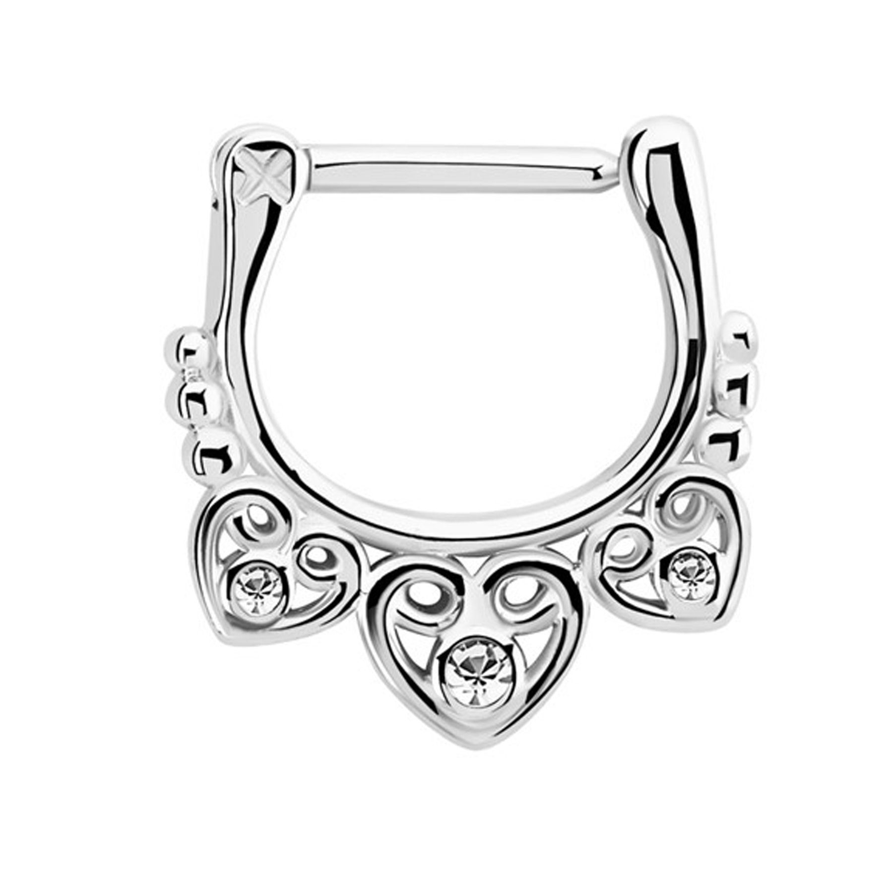 Adelia´s Nasenpiercing Piercing  Nasenpiercing, 316l Stahlstab als Verschluss Clicker