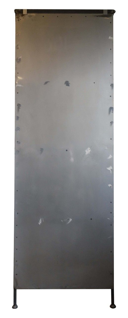 PTMD Vitrine Metallschrank Purist 180 Vintage Industrial Metall/Glass