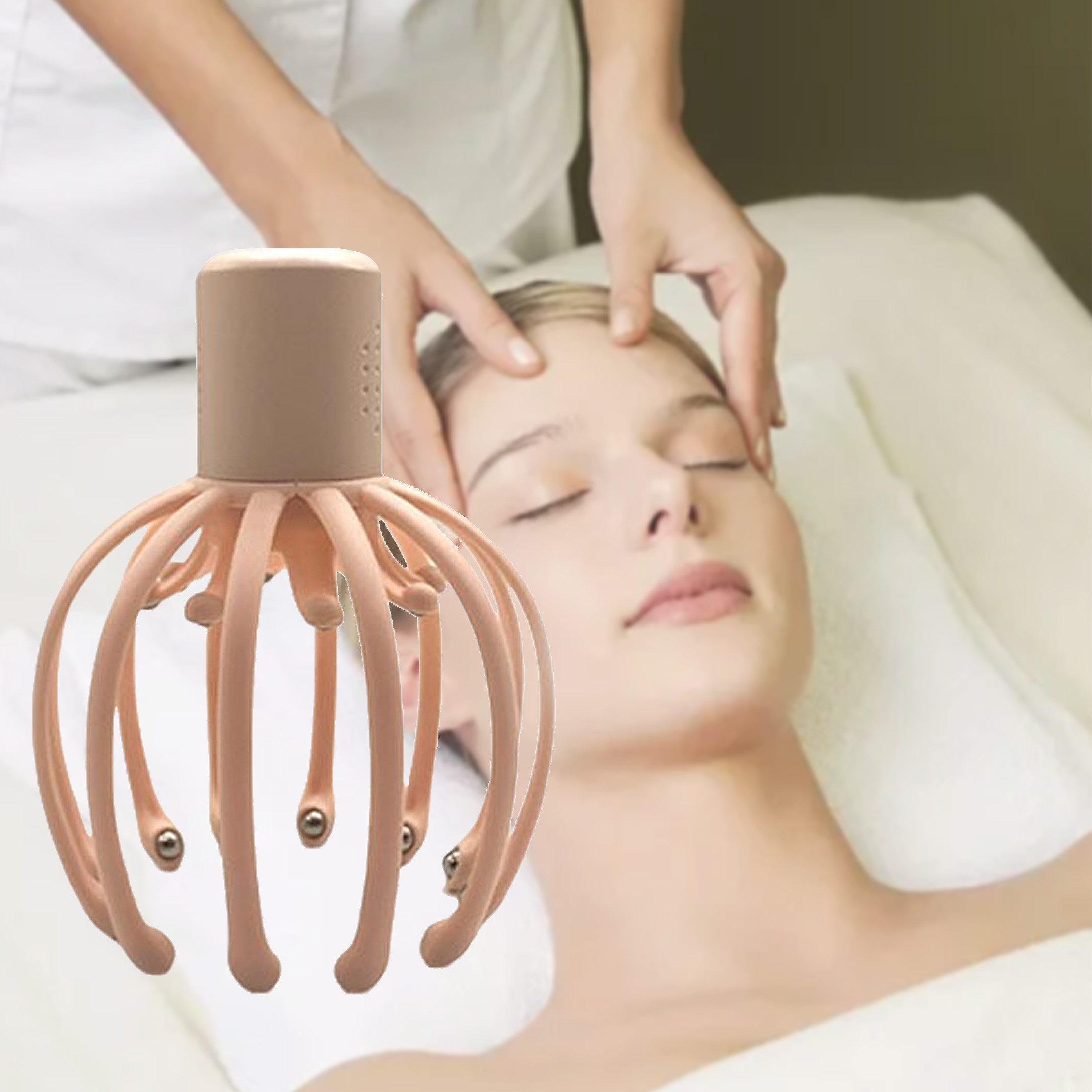 Massagegerät Kopfmassagegerät, Kabelloses Kopfmassagegerät