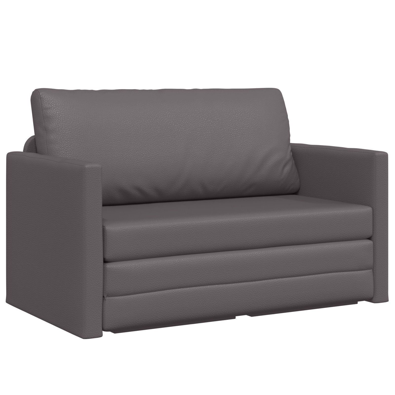 vidaXL Sofa Boden Schlafsofa 2-in-1 Grau günstig online kaufen