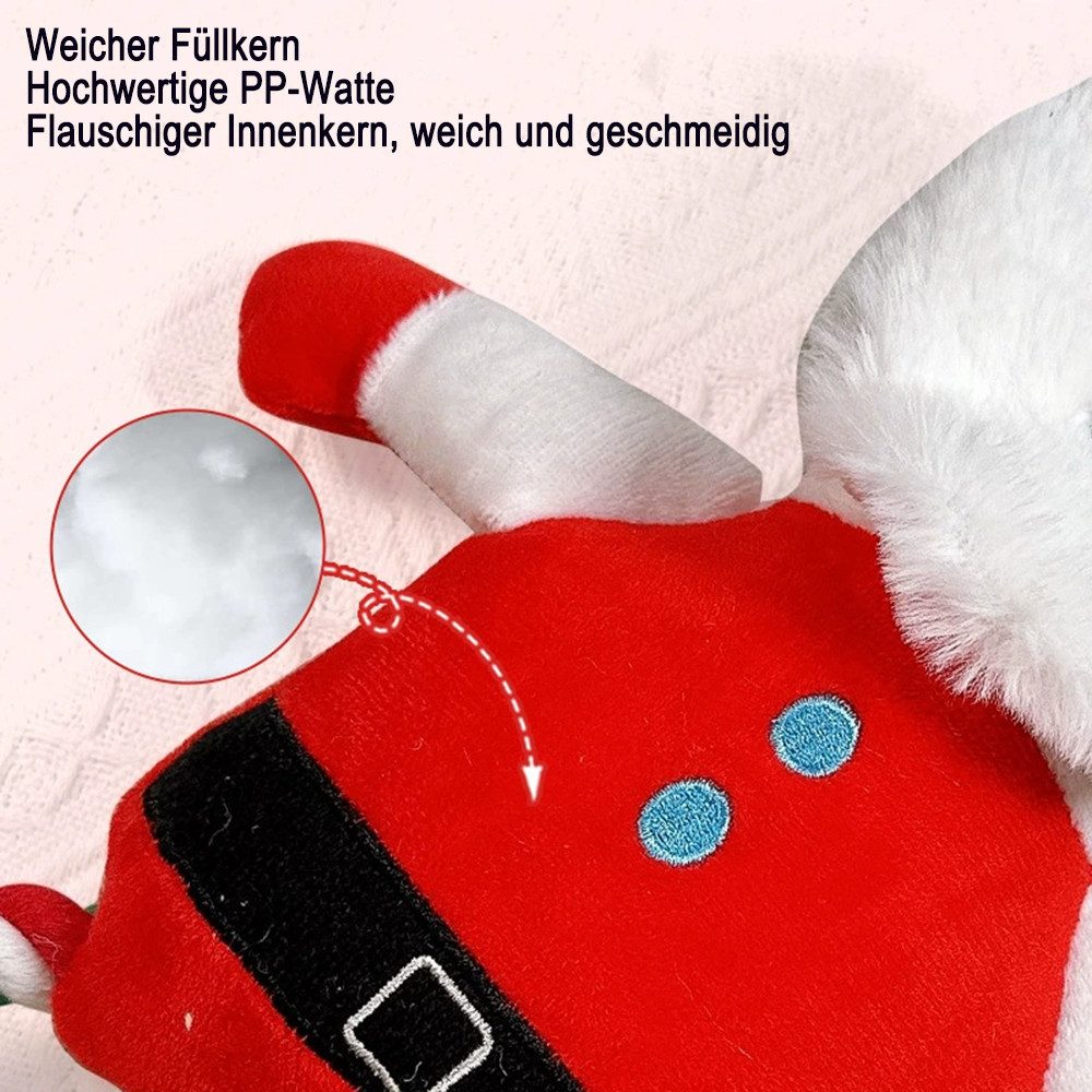 Ledander Tierkuscheltier 2er-Set Weihnachts-Kauspielzeug Interaktives für günstig online kaufen