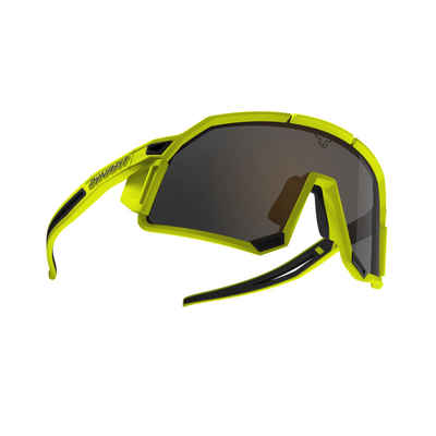 Dynafit Sportbrille Sky Sonnenbrille Unisex, UNI, fluo yellow/black Cat 3 - DynaFit