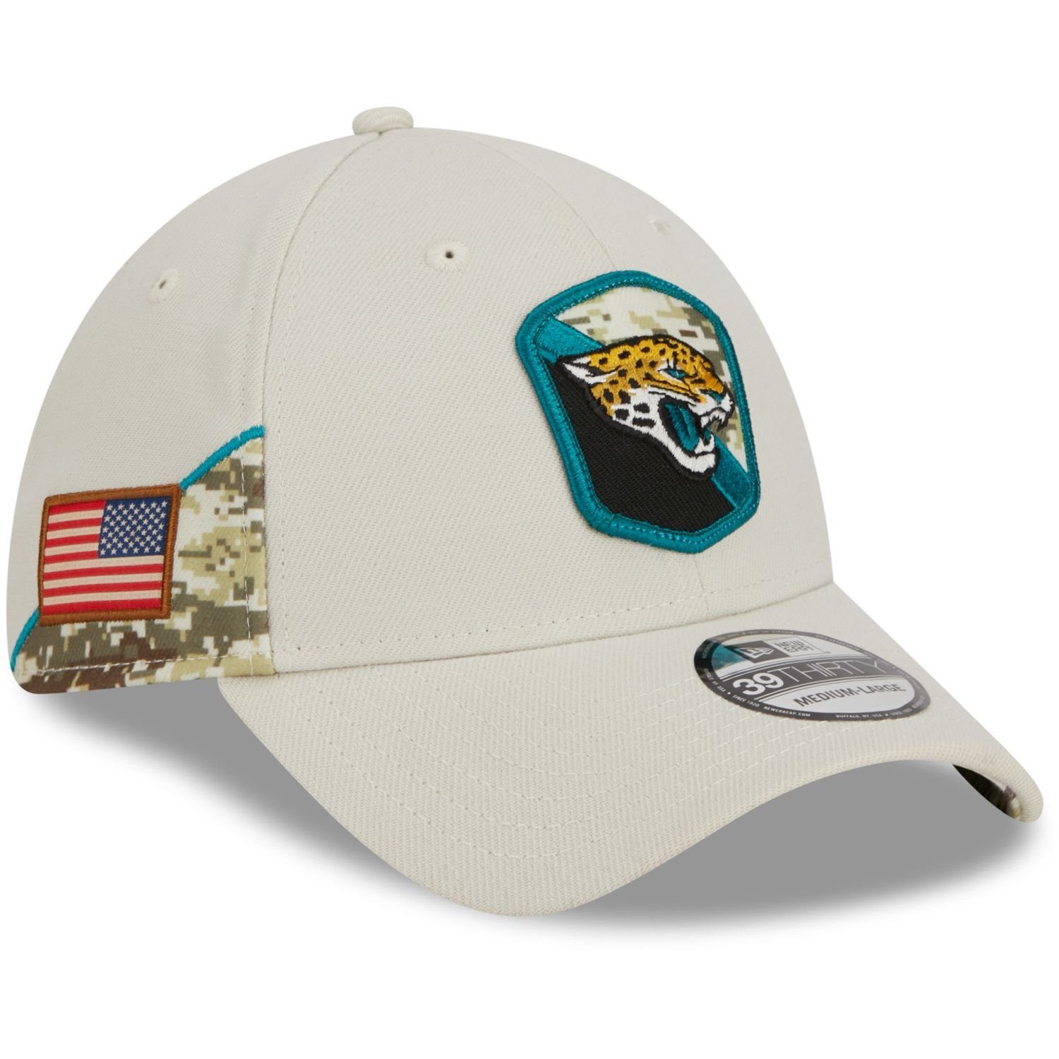New Era Flex Cap 39Thirty StretchFit NFL Salute to Service Jacksonville Jaguars | Flex Caps