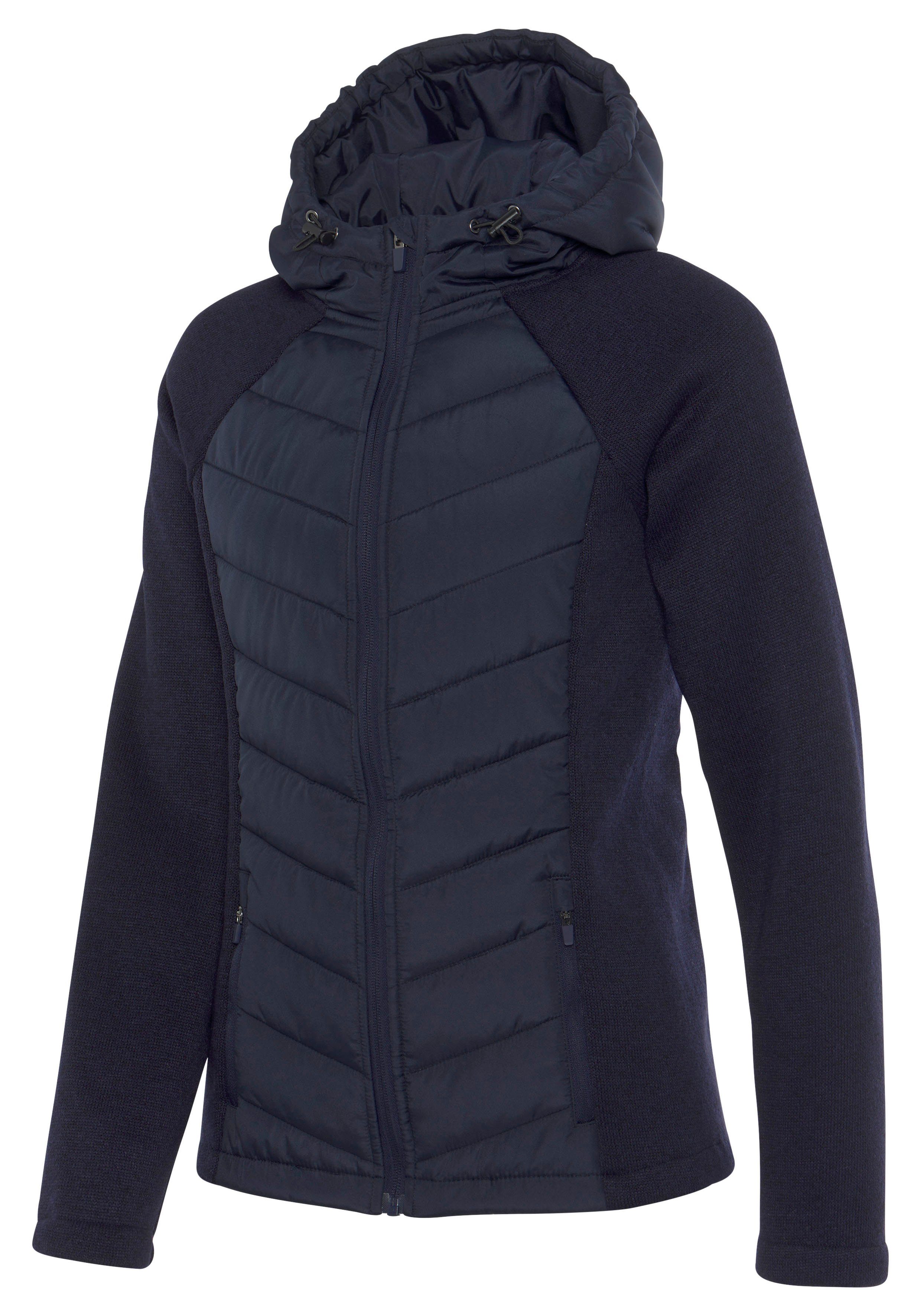 Vivance by Lascana Steppjacke mit Strickfleece-Ärmeln – Bild 5 von 5
