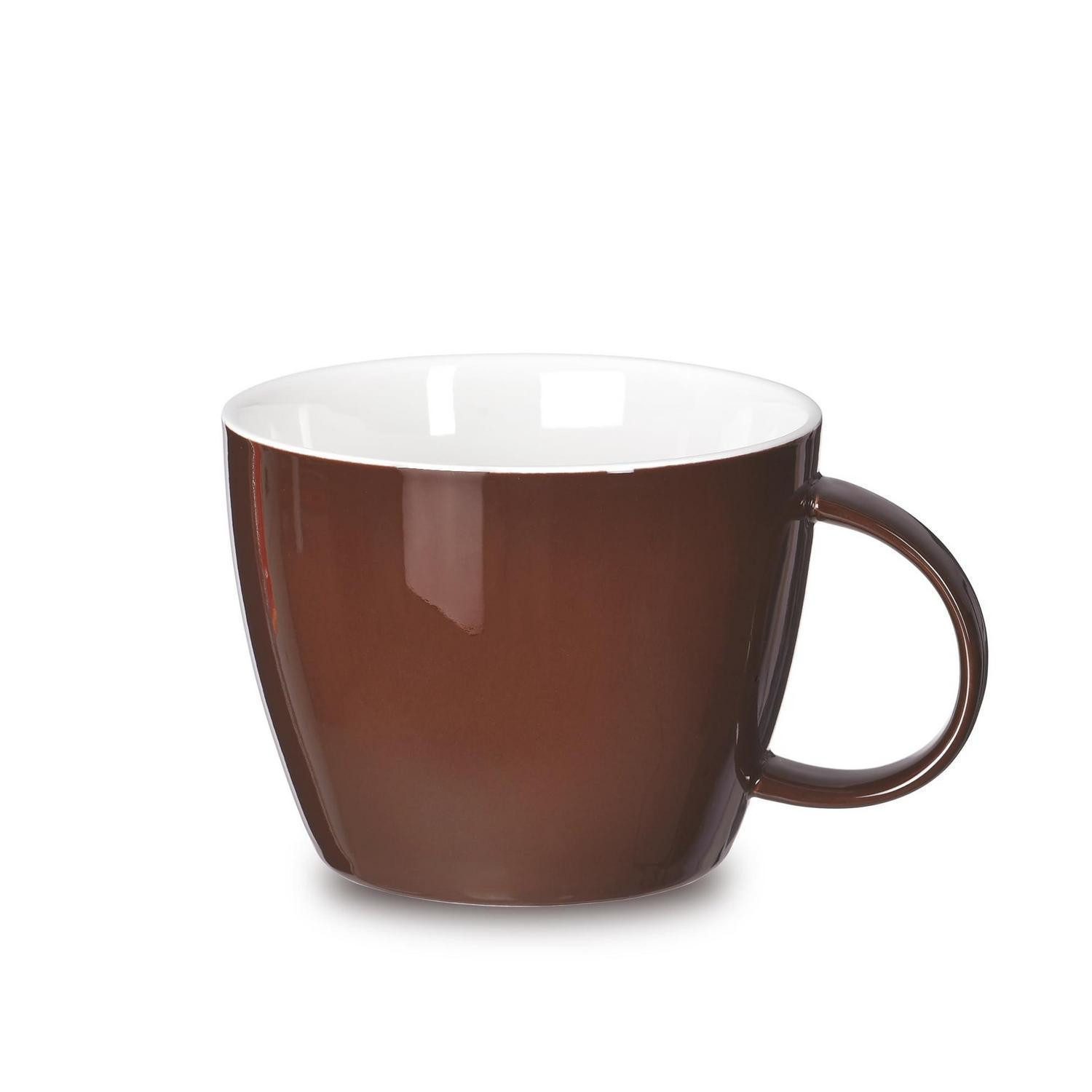 LuxusKollektion Becher XXL Becher 30oz braun New Bone Porzellan, Keramik