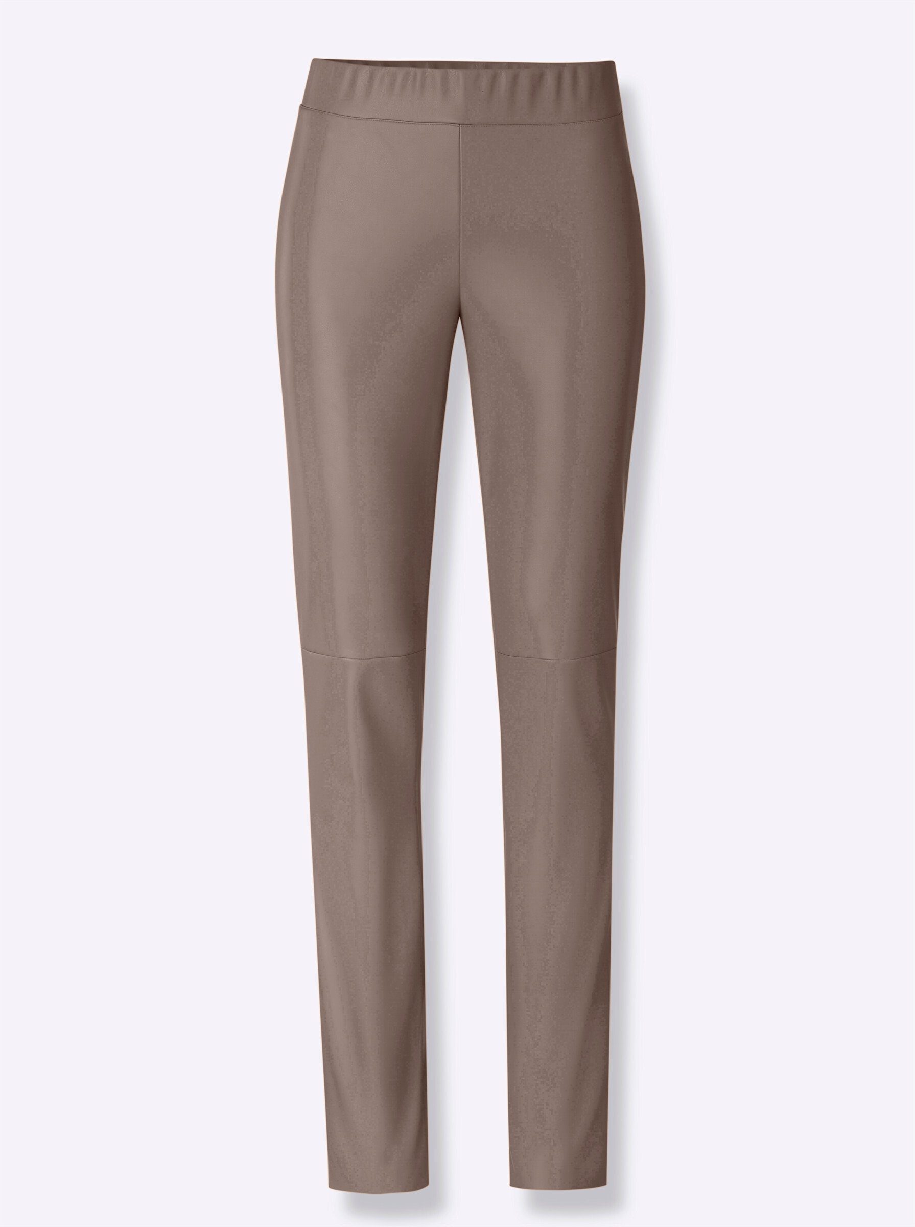 Jerseyhose Lederimitat-Leggings normal