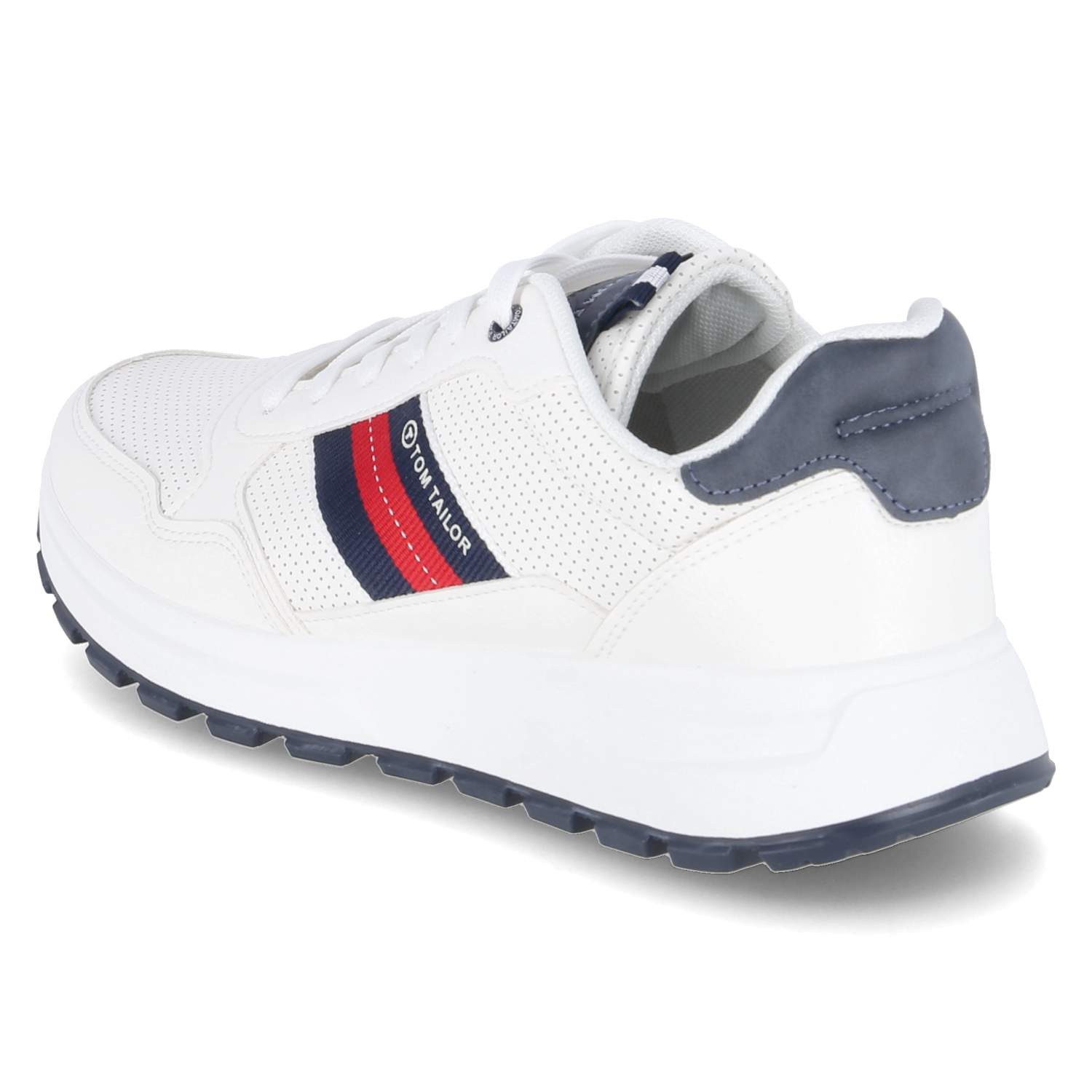 TOM TAILOR Tom Tailor 5380410006/00002 Herren Synthetik weiss Schnürschuh
