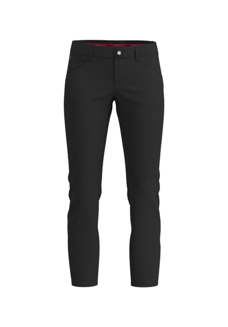 Golfhose Alberto Golf Hose MONA Stretch Schwarz Damen