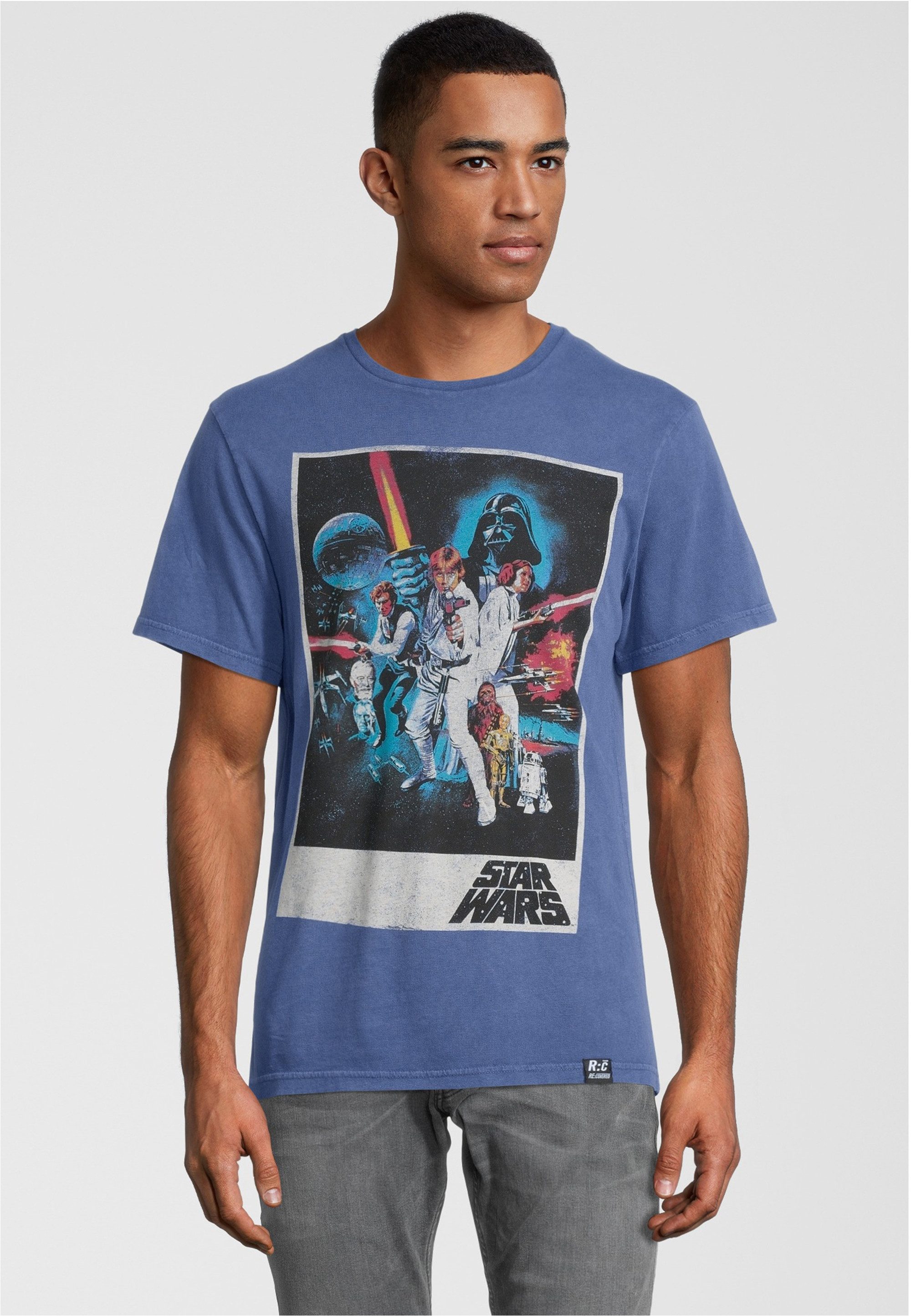 Recovered T-Shirt Star Wars Classic New Hope (1-tlg) mit coolem Star Wars-Print