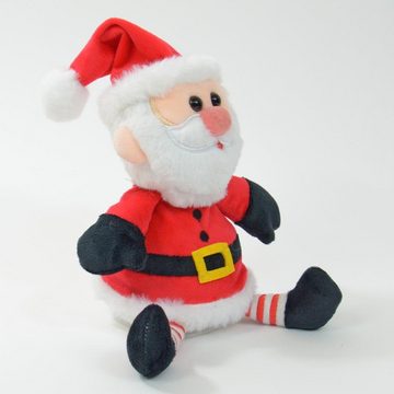 Kögler Kuscheltier Labertier Plüsch Weihnachtsmann Jingle plappert alles nach 18 cm
