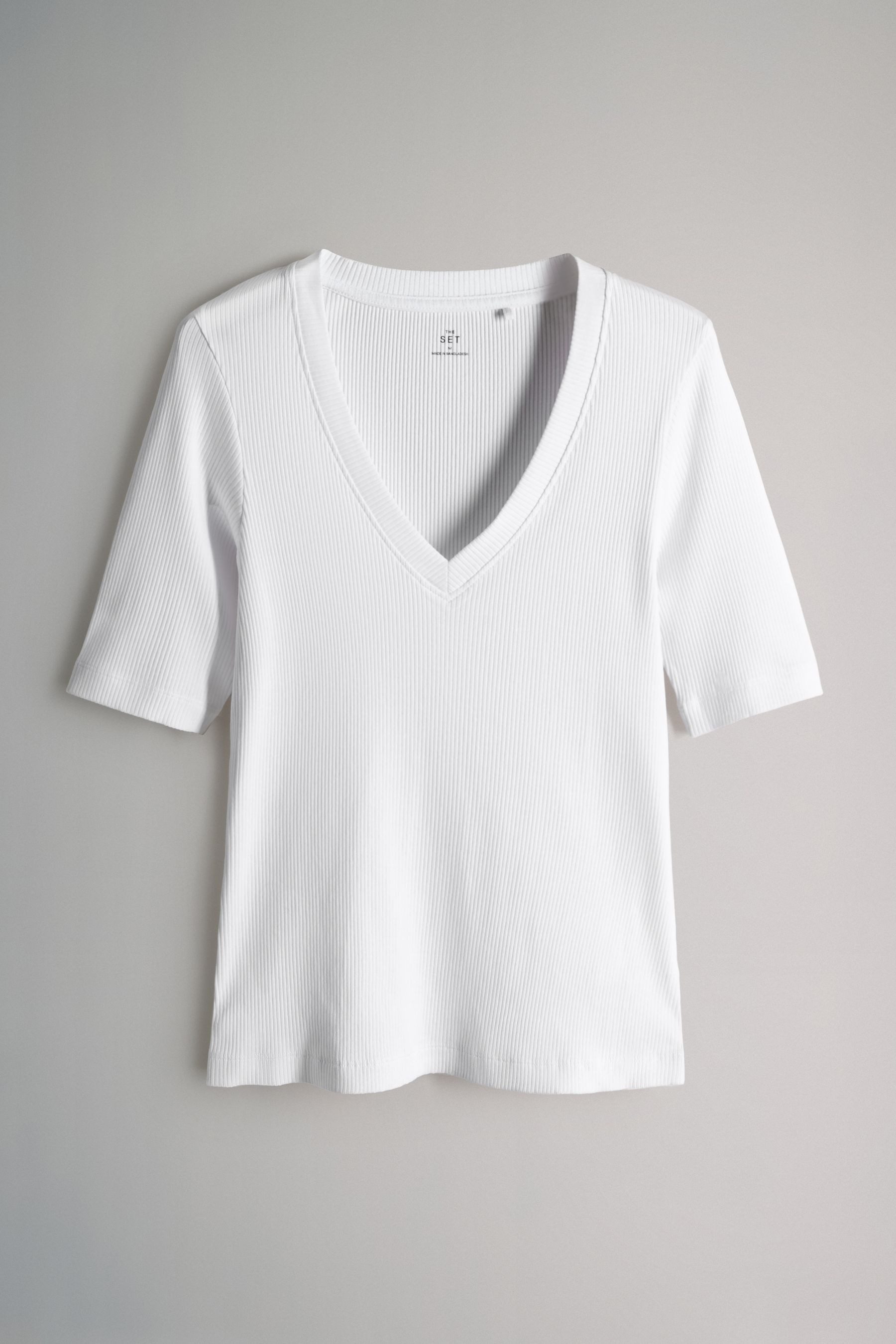 The Set V-Shirt The Set T-Shirts mit V-Ausschnitt, 5er-Pack (5-tlg) günstig online kaufen