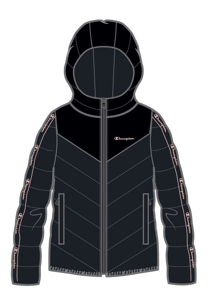 Champion Funktionsjacke Steppjacke mit Kapuze (gefüttert, günstig online kaufen