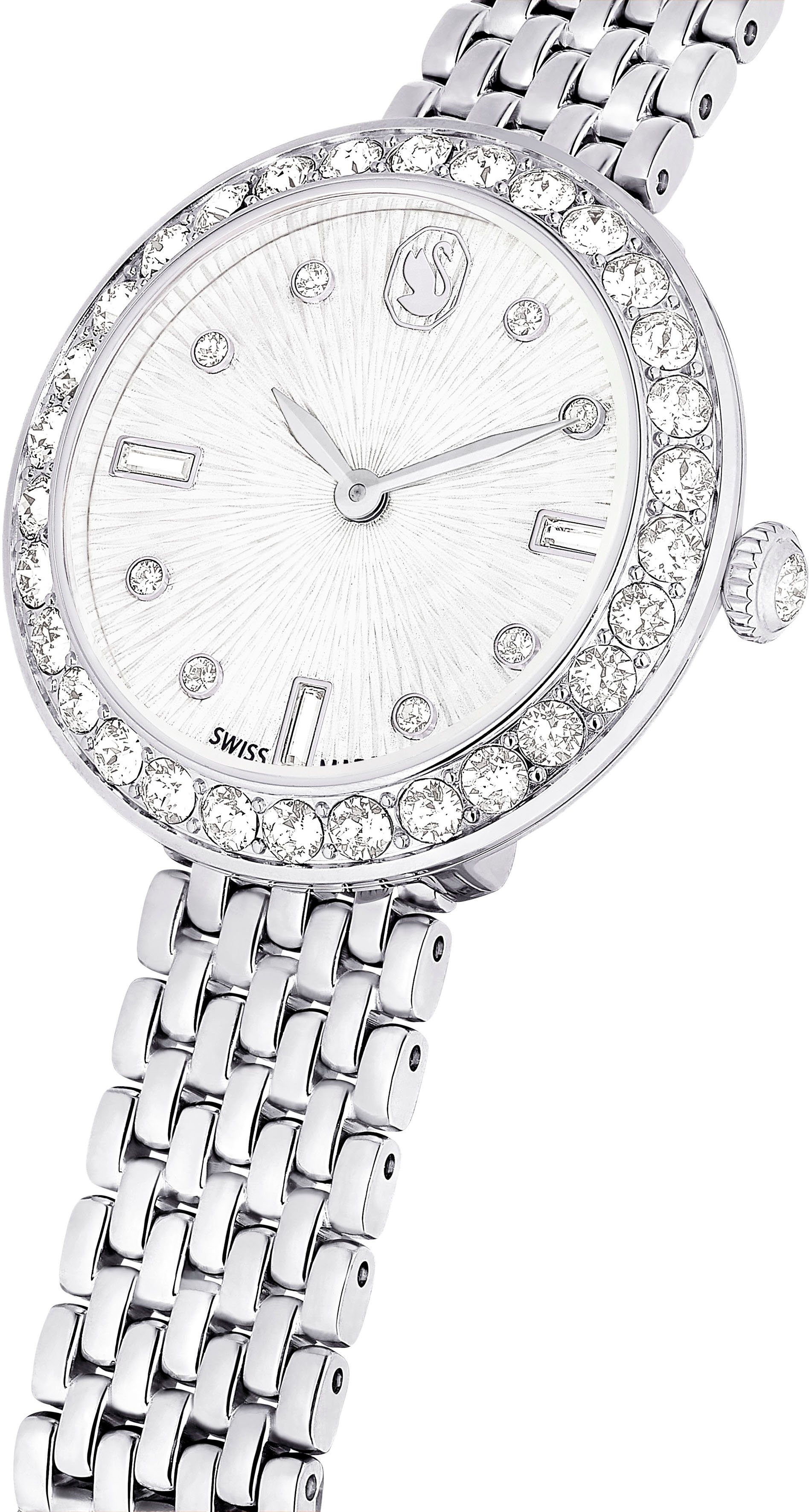 Swarovski Quarzuhr CERTA 5673022, Armbanduhr, Damenuhr, Swarovski-Kristalle, Swiss Made