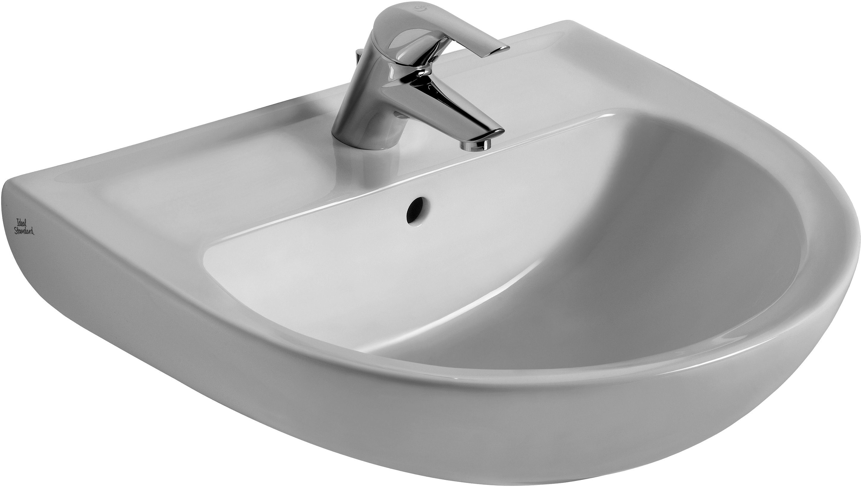 Ideal Standard Waschbecken »Eurovit«, halbrund, 65 cm