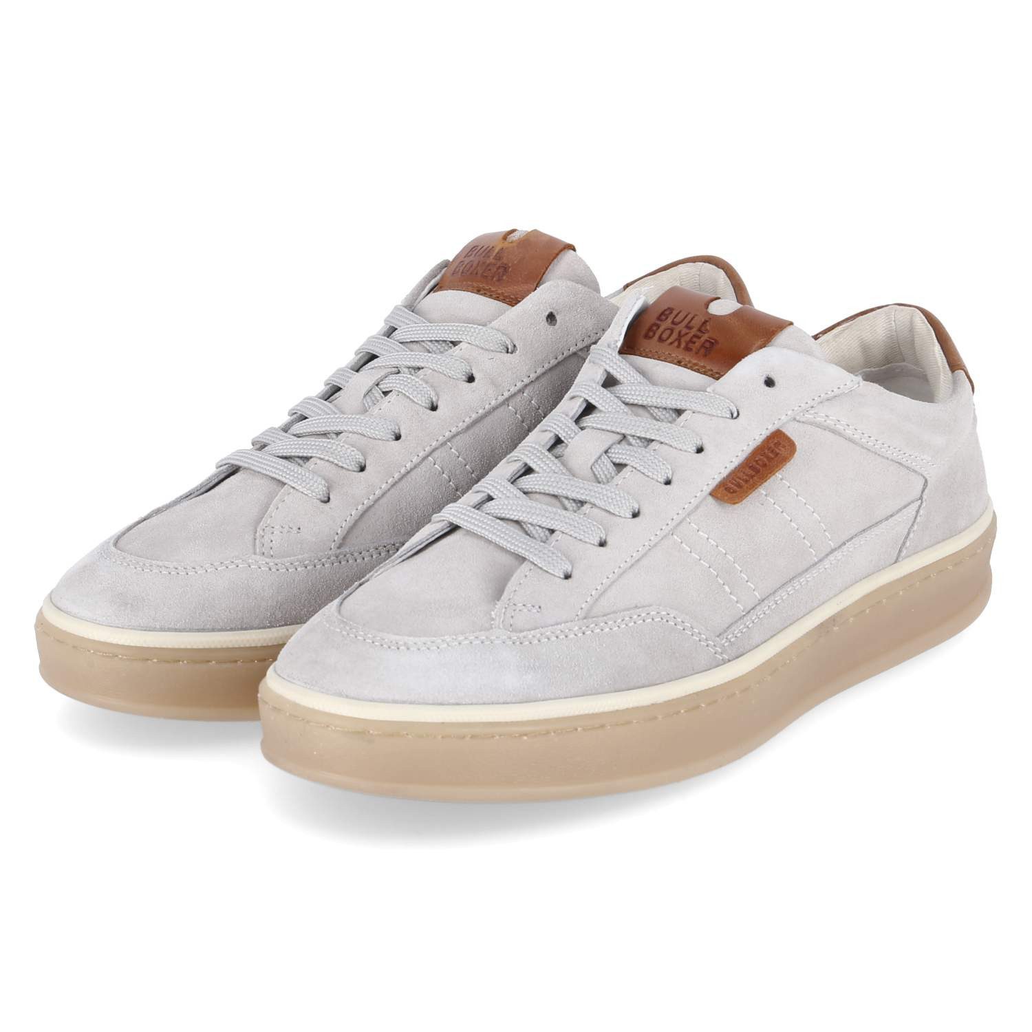 Bullboxer 7NU0330101 1100 Herren Leder grey Sneaker