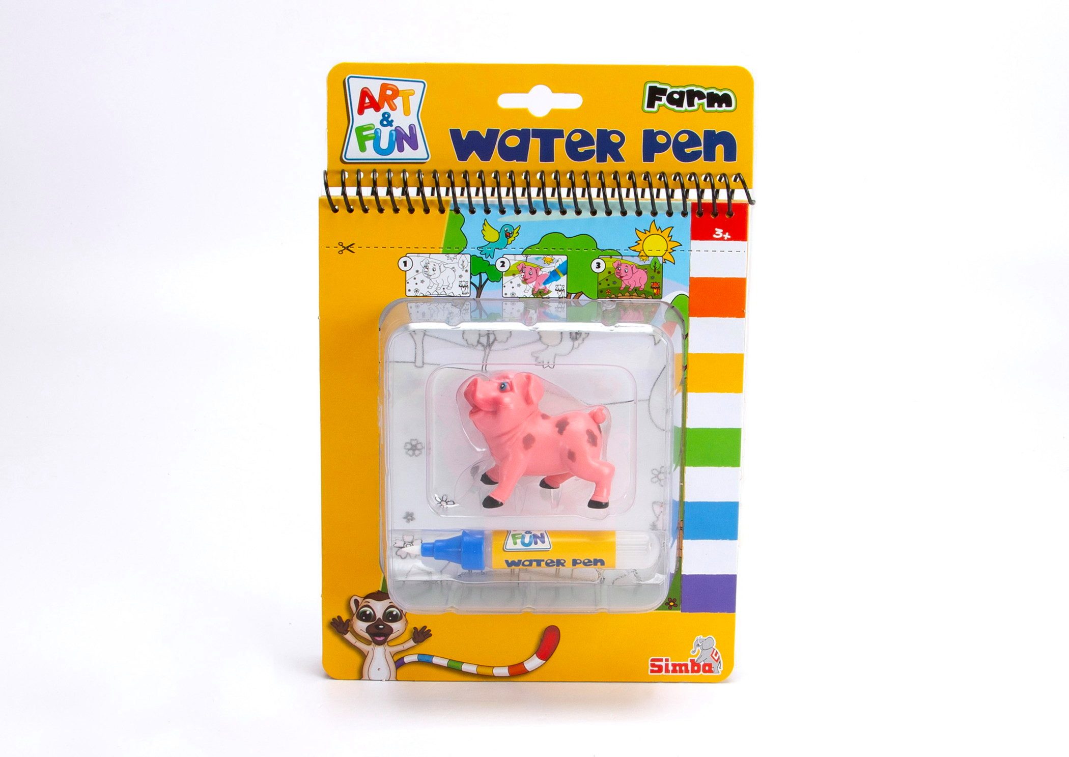 SIMBA Malstift Simba Spielzeug Malen ART & FUN Water Pen Bauernhof Malbuch 106334634