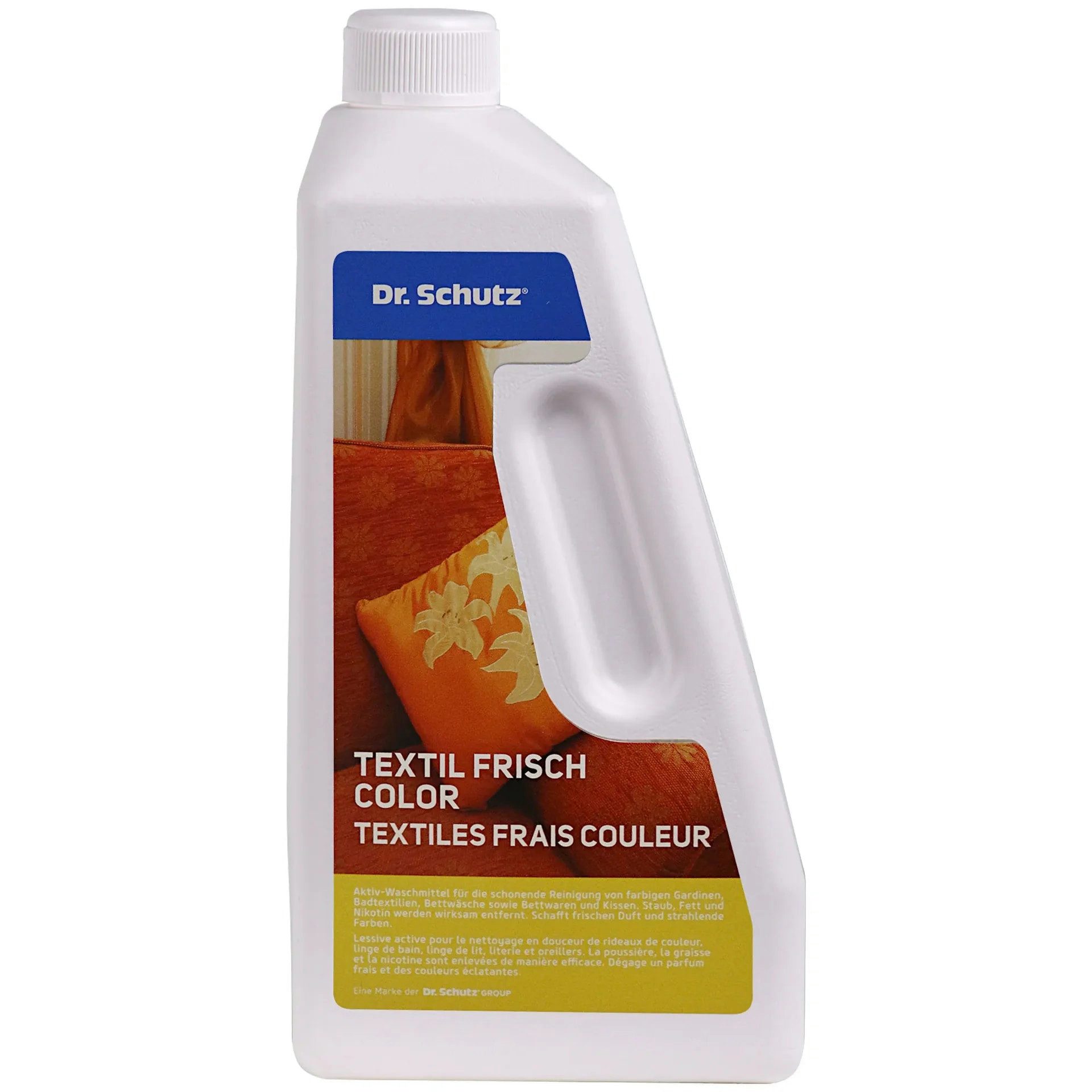 DR. SCHUTZ Textil Frisch color 750 ml Waschmittel für bunte Textilien Colorwaschmittel (Schonende Reinigung bunter Textilien bei 30–40 °C)