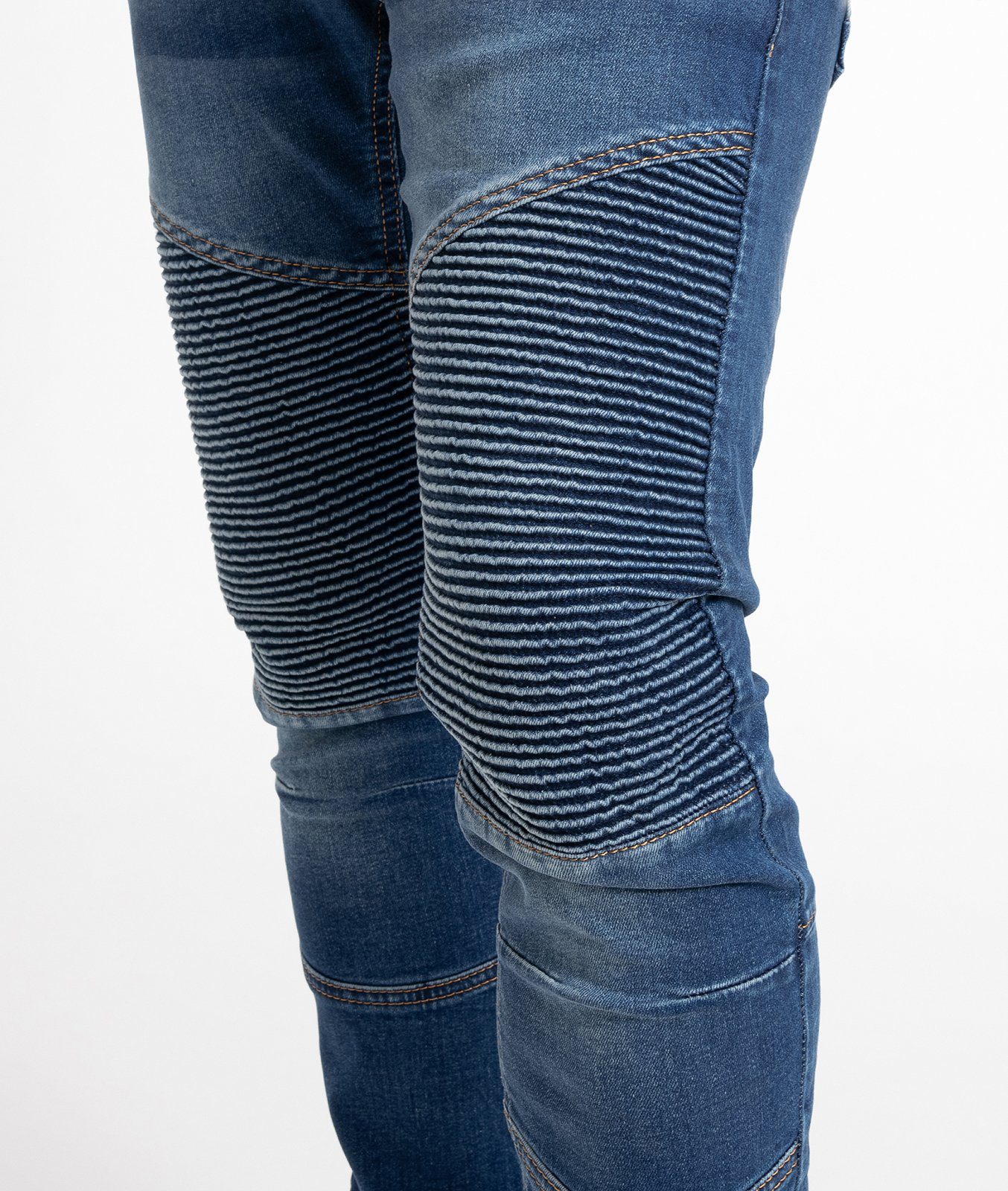 Rock Creek Slim-fit-Jeans Herren Jeans Stonewashed Blau RC-2180