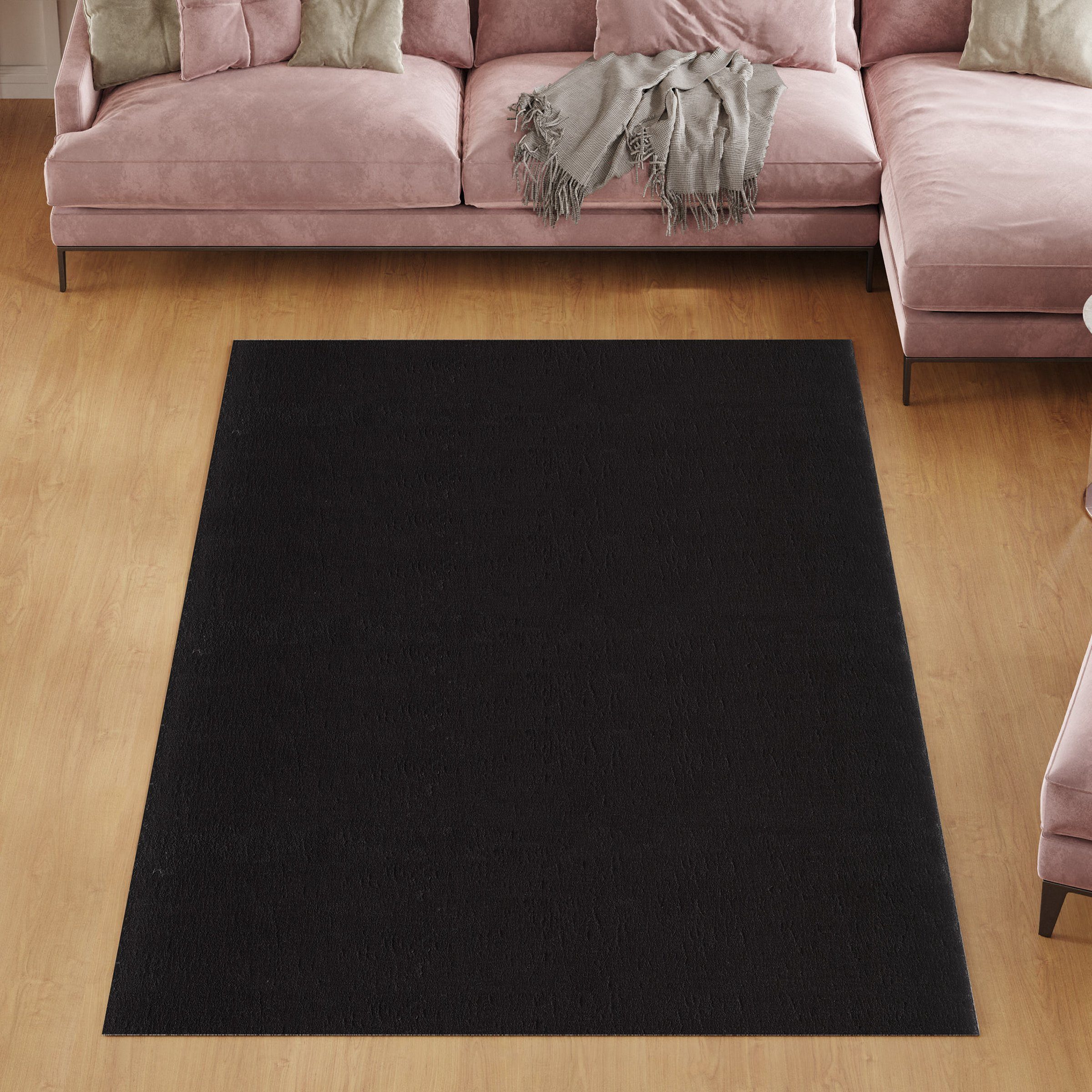 SIMPEX24 Teppich Unicolor - Einfarbig, Läufer, günstig online kaufen