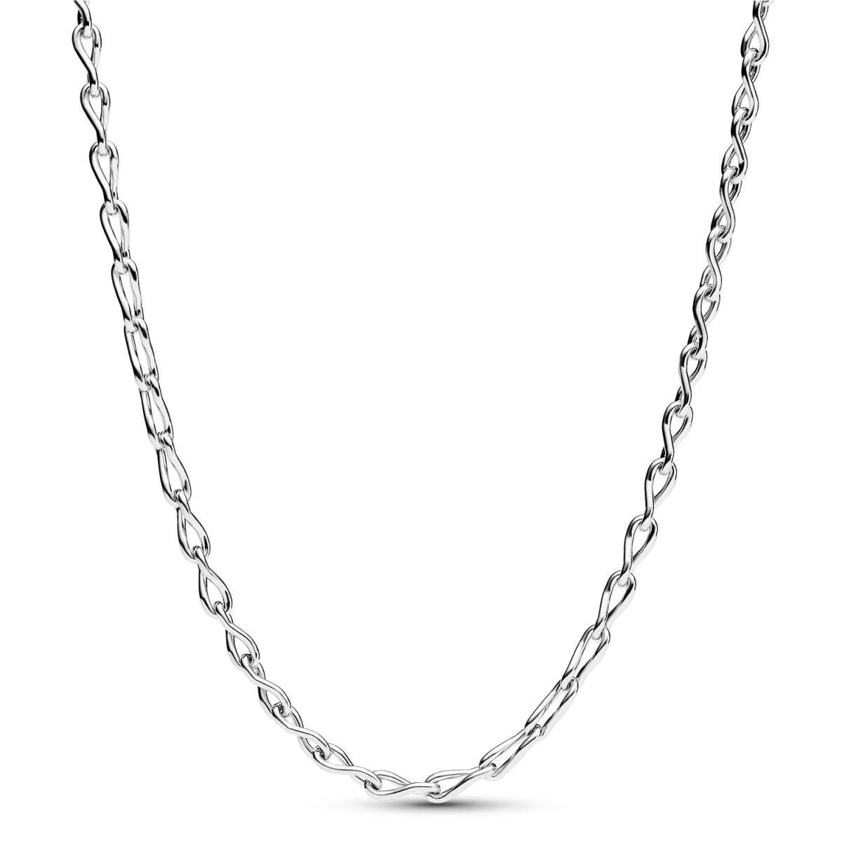 Pandora Kette ohne Anhänger 393052C00-50, für Damen Unendlichkeit Silber