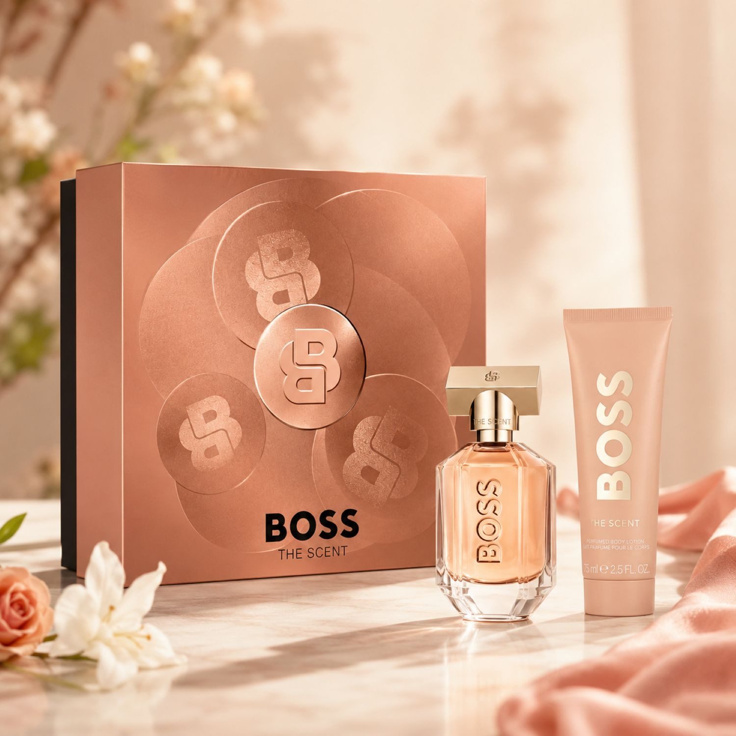 BOSS Duft-Set Boss The Scent For Her 50 ml + BL, 2-tlg.