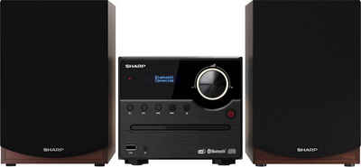 Sharp XL-B517D Mikro 2.0 Audio-System (45 W, Bluetooth)