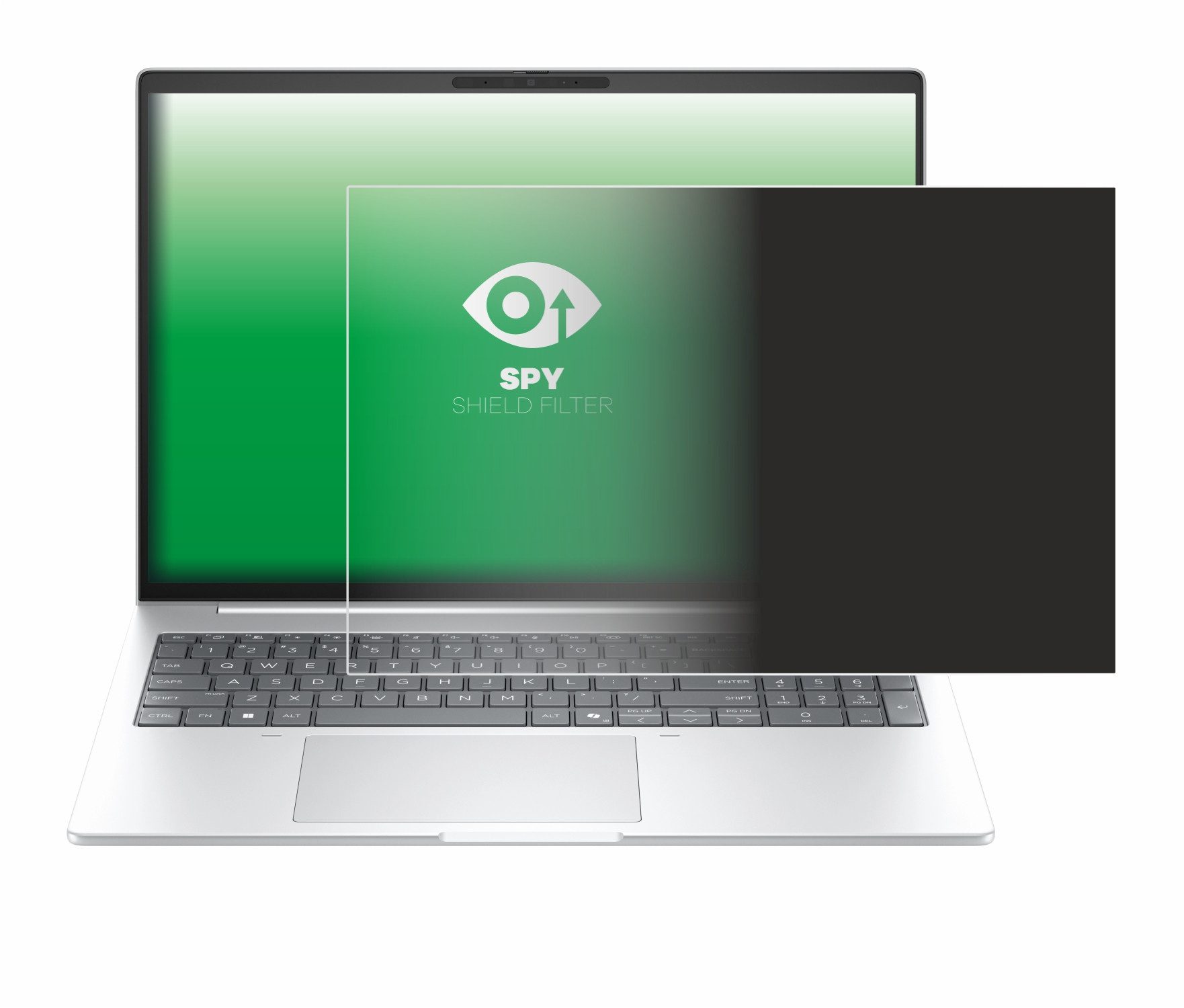 upscreen Displayschutzfolie Blickschutzfilter für HP EliteBook 8 G2a 16", Anti-Spy Privacy Filter Sichtschutz Blickschutzfilter Blaulicht-Schutz