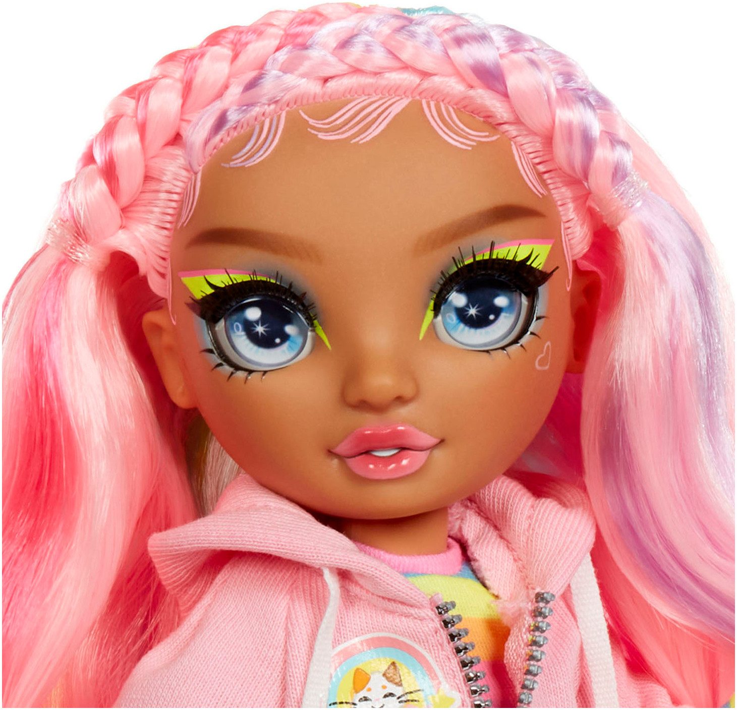 Rainbow High Anziehpuppe Rainbow High Sparkle & Shine Fashion Dolls - ROSETTA (Pink)