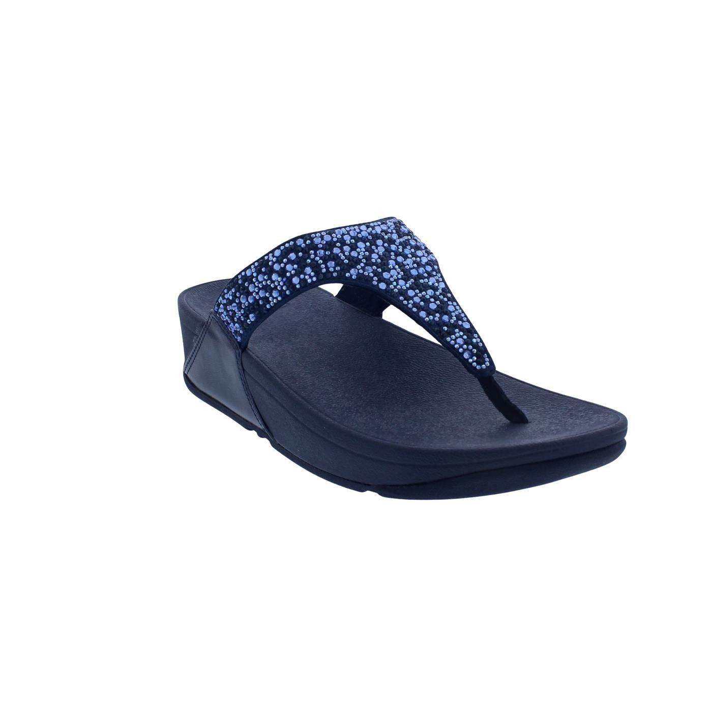 Fitflop FitFlop Lulu Chrystal-Mix Toe-Post Sandals günstig online kaufen