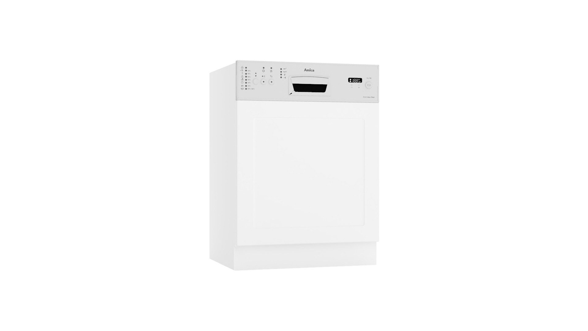 ROYAL24_MARKT Frontblende FZ 60 PO - Elvara - Elegante Geräte-Front (Küchen Geschirrspülefronten, 1 St., Premium - Elvara), Top Stoffe - Exklusiv - Hochwertig
