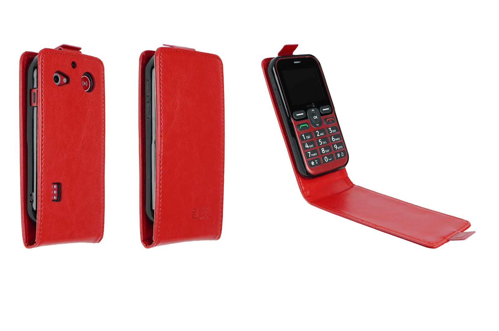 Handytasche caseroxx Handytasche Flip Cover für Doro Leva L10