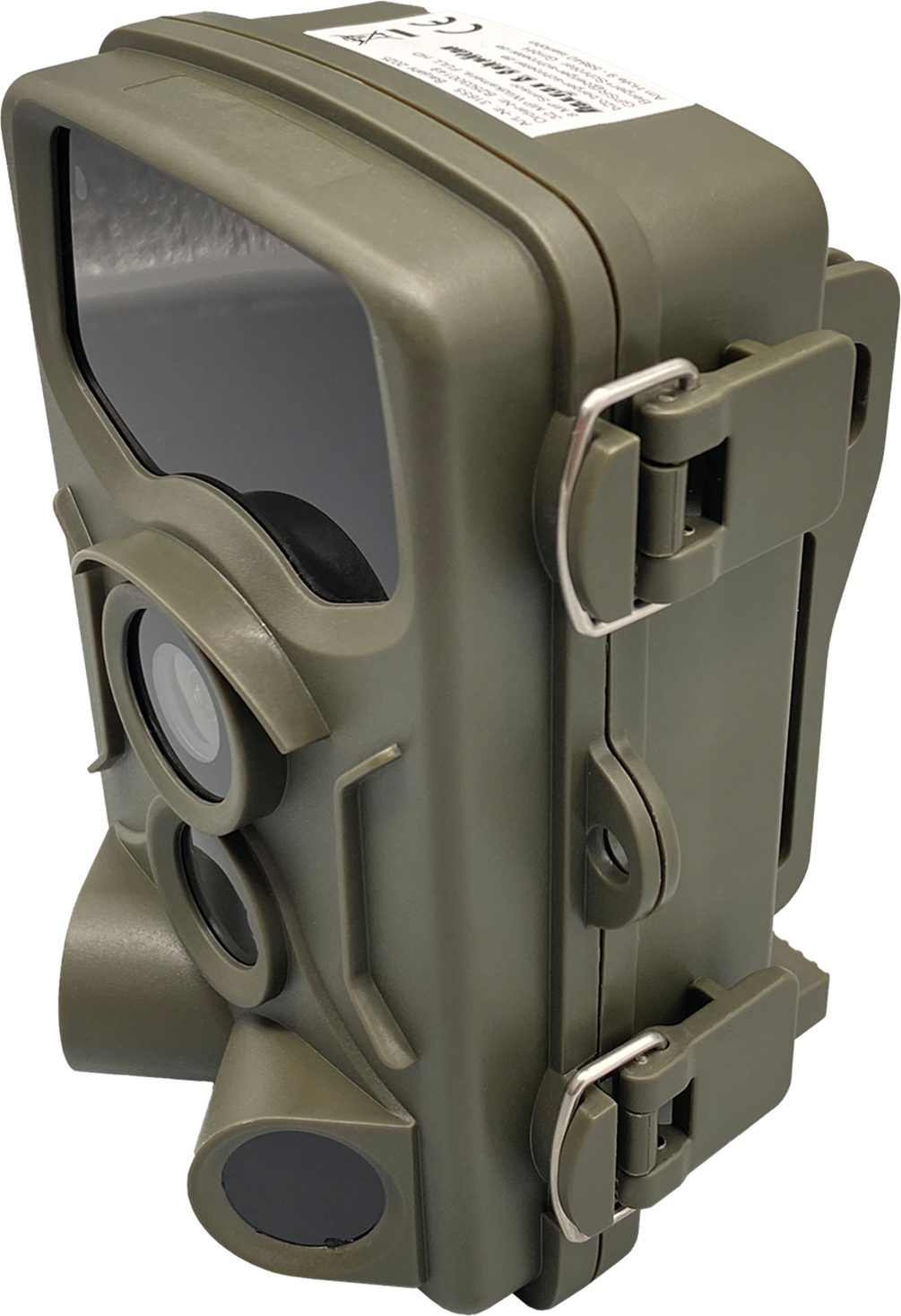 Berger & Schröter Wildkamera 32 MP, 4K, 8 MP Sensor (Baustellen, Lagerhallen, Wildbeobachtung, Umweltüberwachung, Außenbereich, Bauernhöfe, 105° Weitwinkel und 0,2 s Auslösezeit)