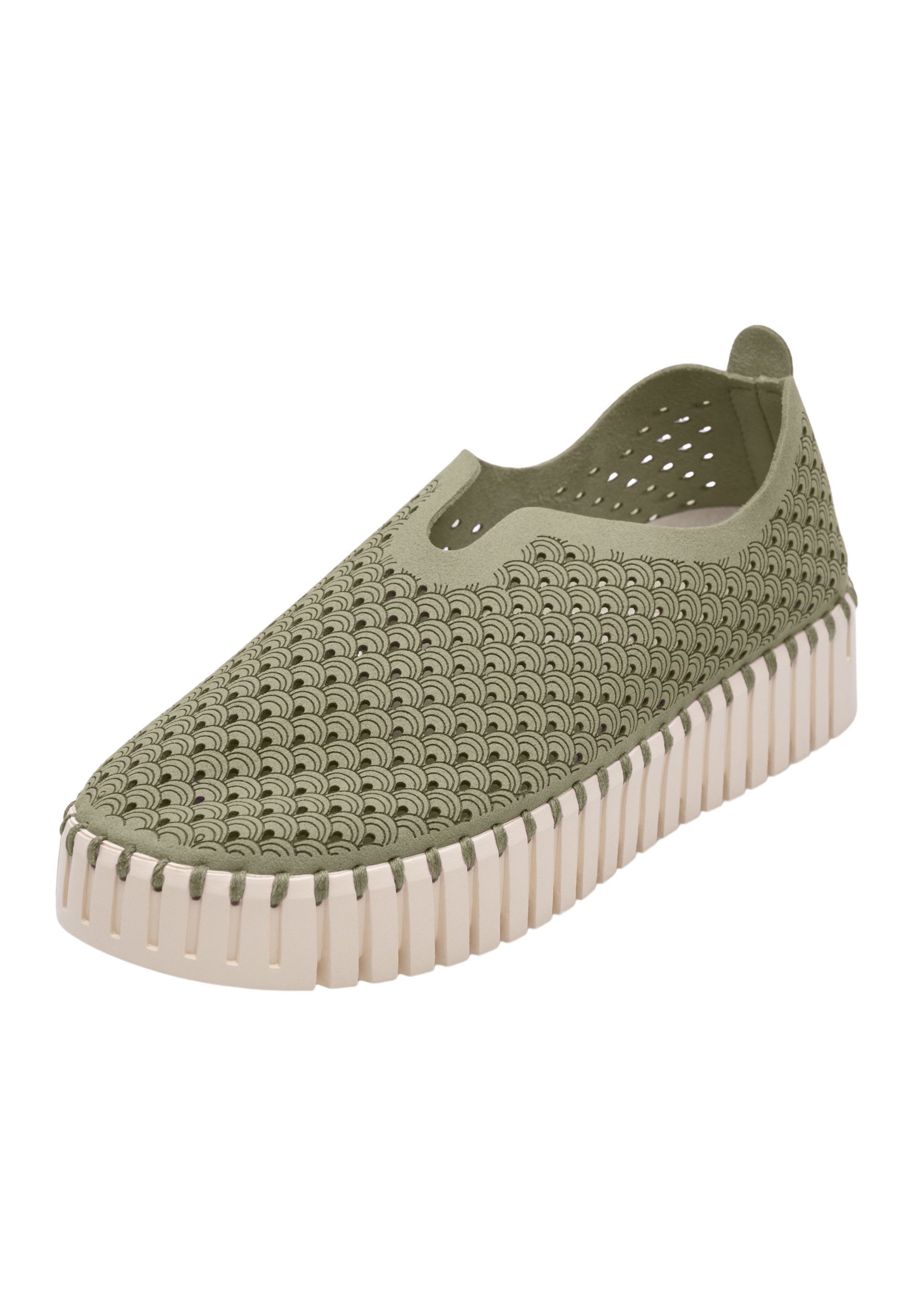 Ilse Jacobsen TULIP3373 Sneaker Plateausohle, atmungsaktive Mikrofaser, hoher Tragekomfort