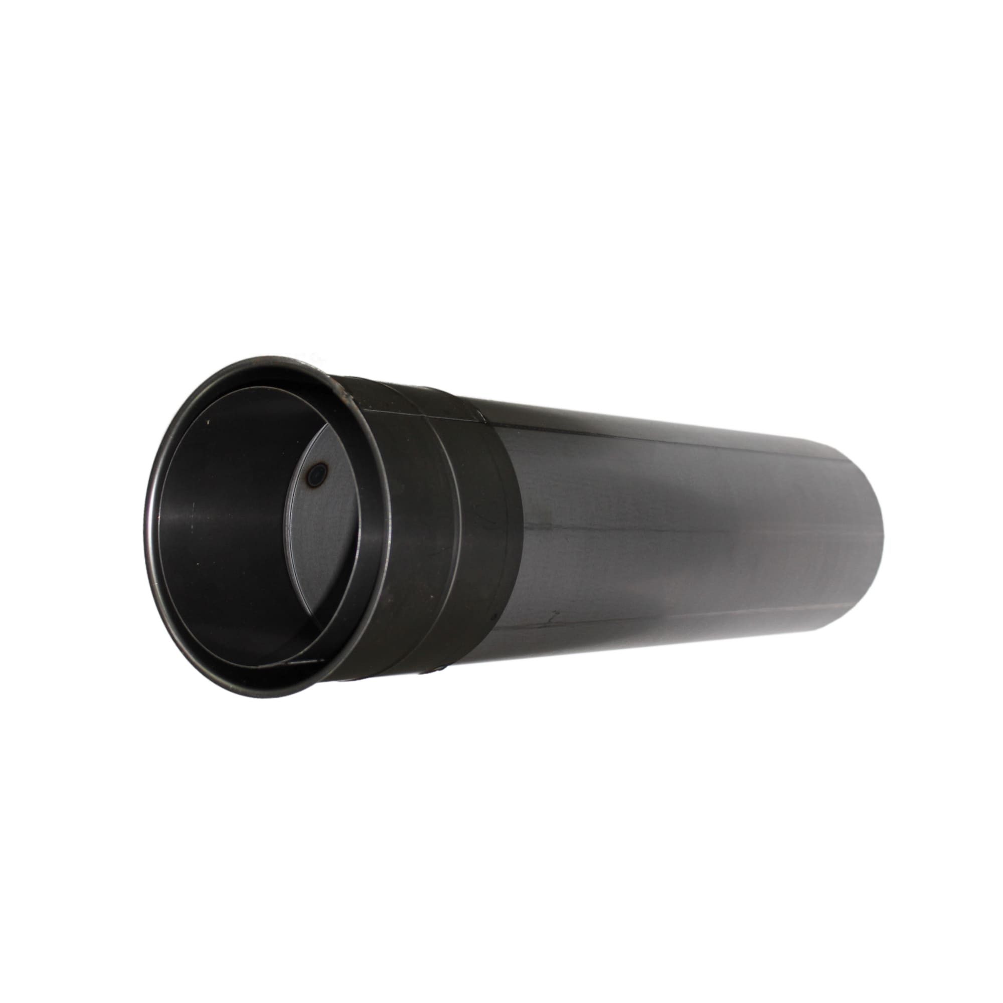 Sendeo Doppelwandfutter Wandfutter SENDEO Ø 130, doppelwandig, blank, Länge 60 cm