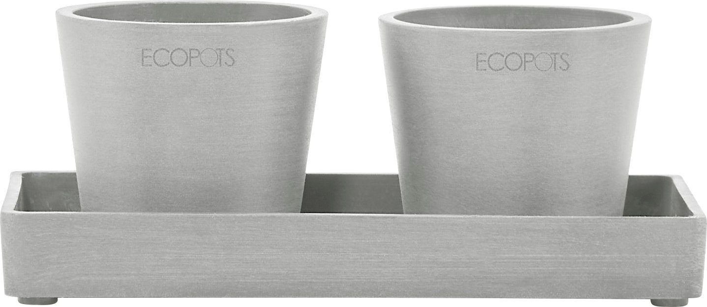 ECOPOTS Blumentopfuntersetzer DISPLAY PLATTER, für Ecopots Amsterdam, BxTxH: 10x10x2,5 cm. € 5,95