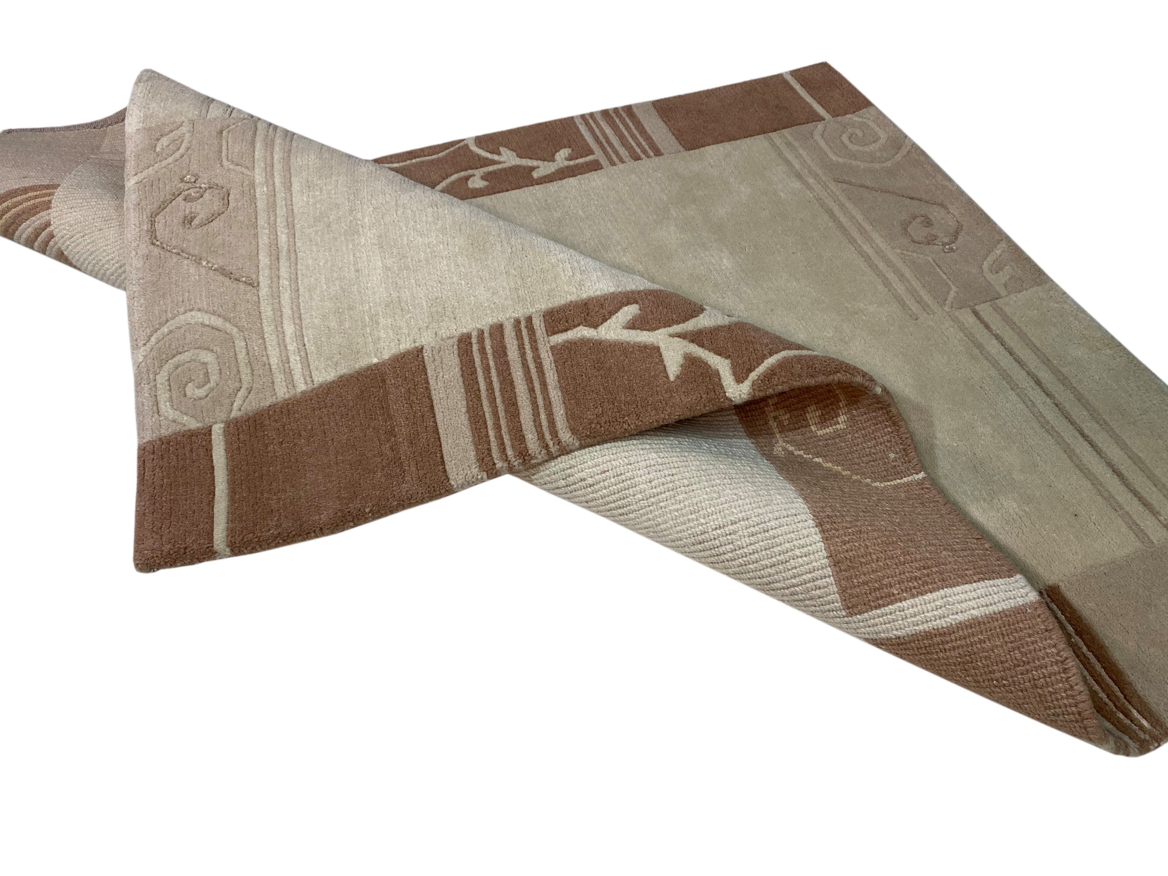 Wawa Teppich Wollteppich Nepal, Rechteckig, Höhe: 18 mm