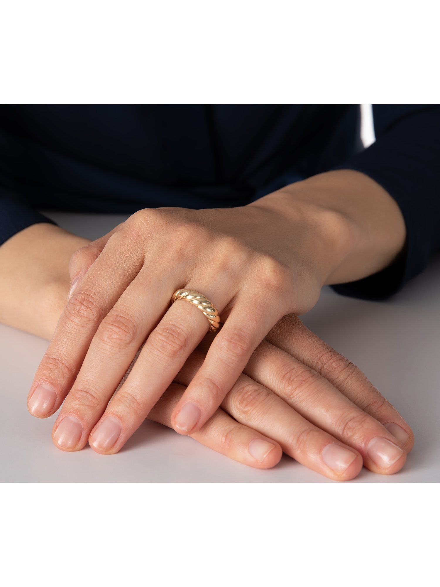 CHRIST Goldring CHRIST Damen-Damenring 375er Gelbgold günstig online kaufen