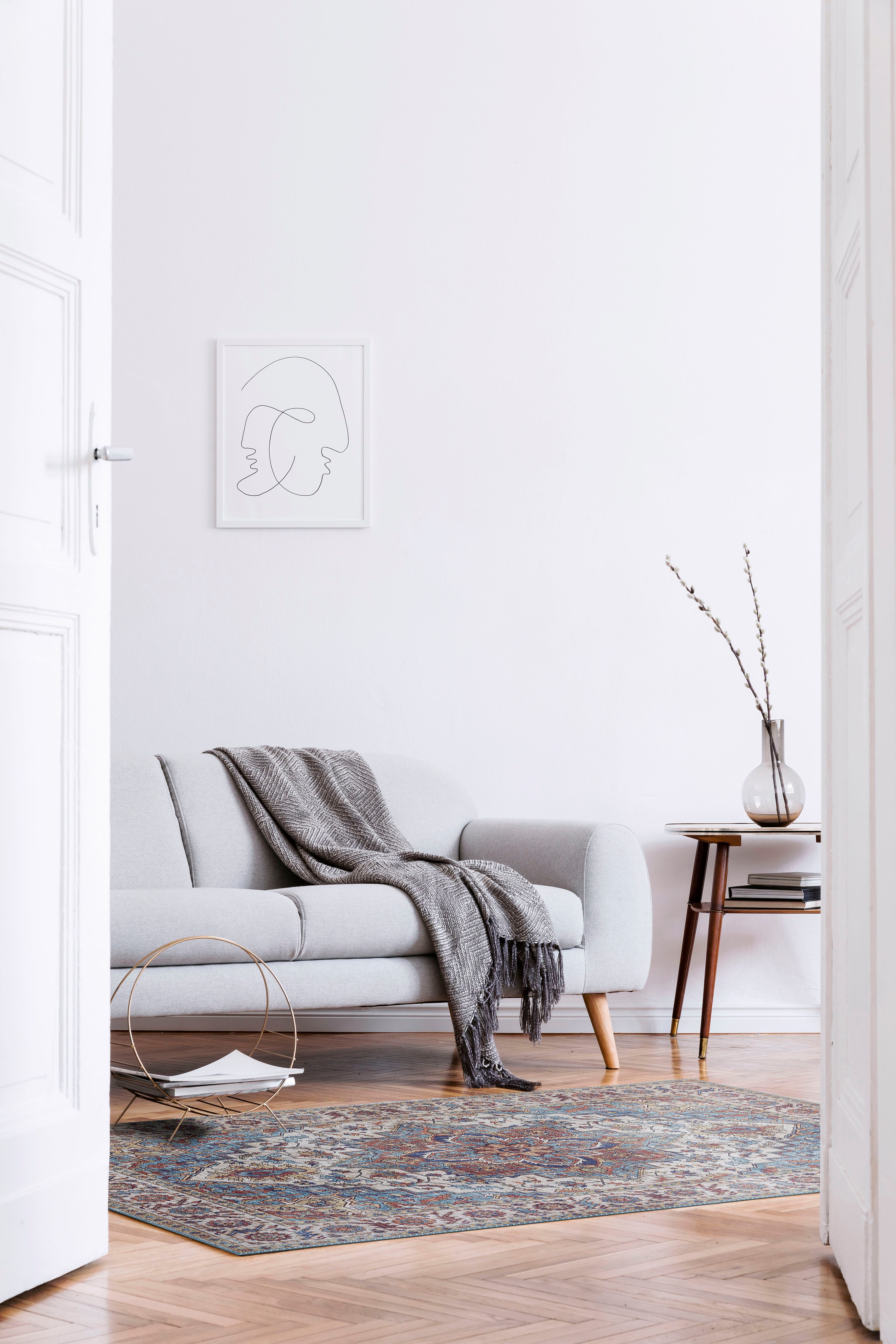 LUXOR living Teppich Bonum, rechteckig, Höhe: 7 mm, Kurzflor, modernes Desi günstig online kaufen