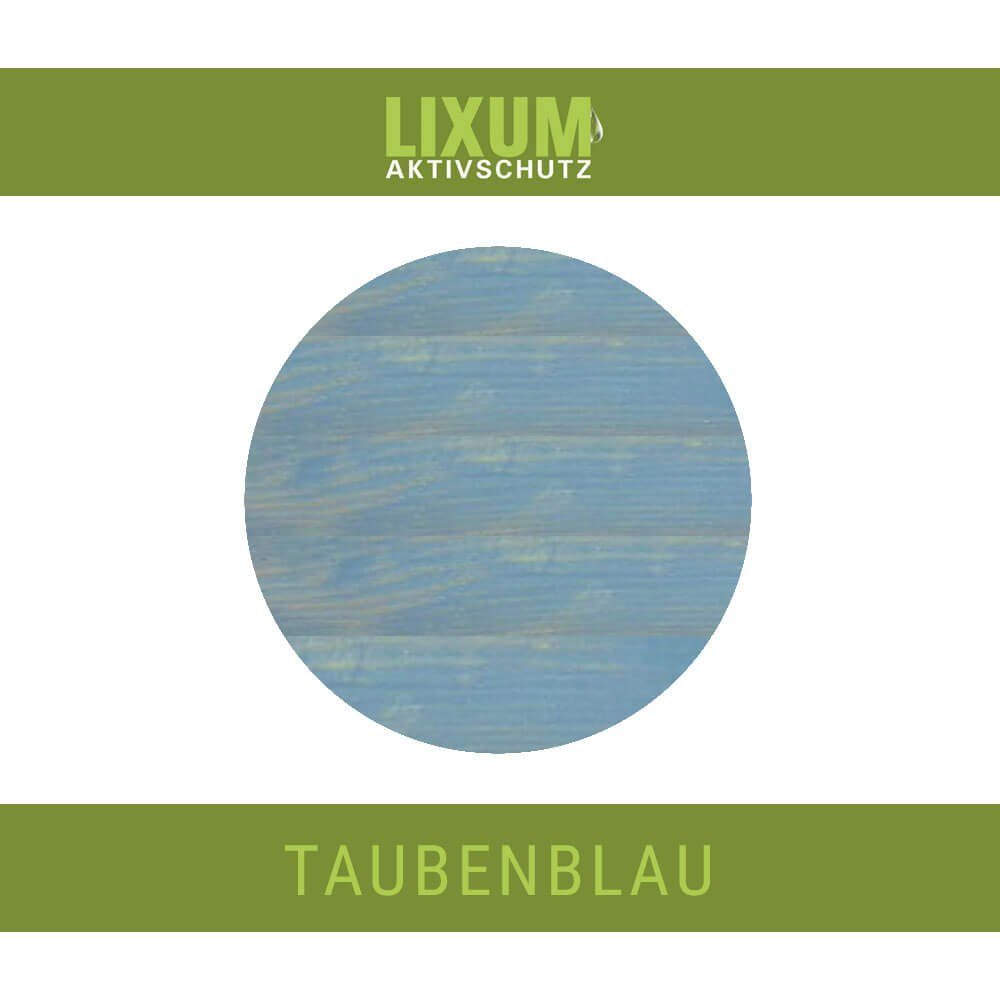 LIXUM Lixum Holzschutzlasur Taubenblau Kleintierstall BIO & Holz natürliche Lasur PRO biologische 100%