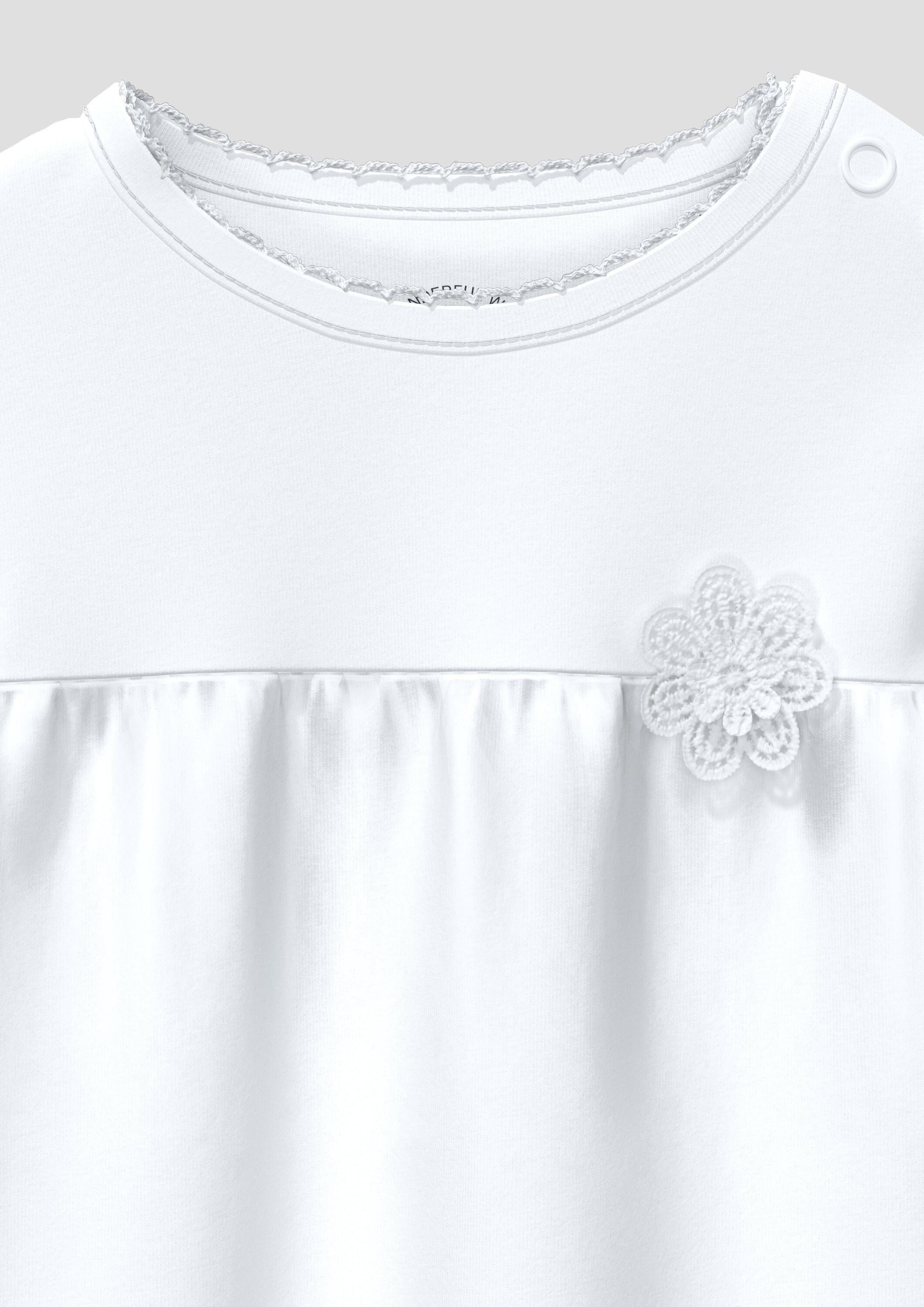 s.Oliver Langarmshirt T-Shirt Langarmshirt im A-Shape mit Applikation