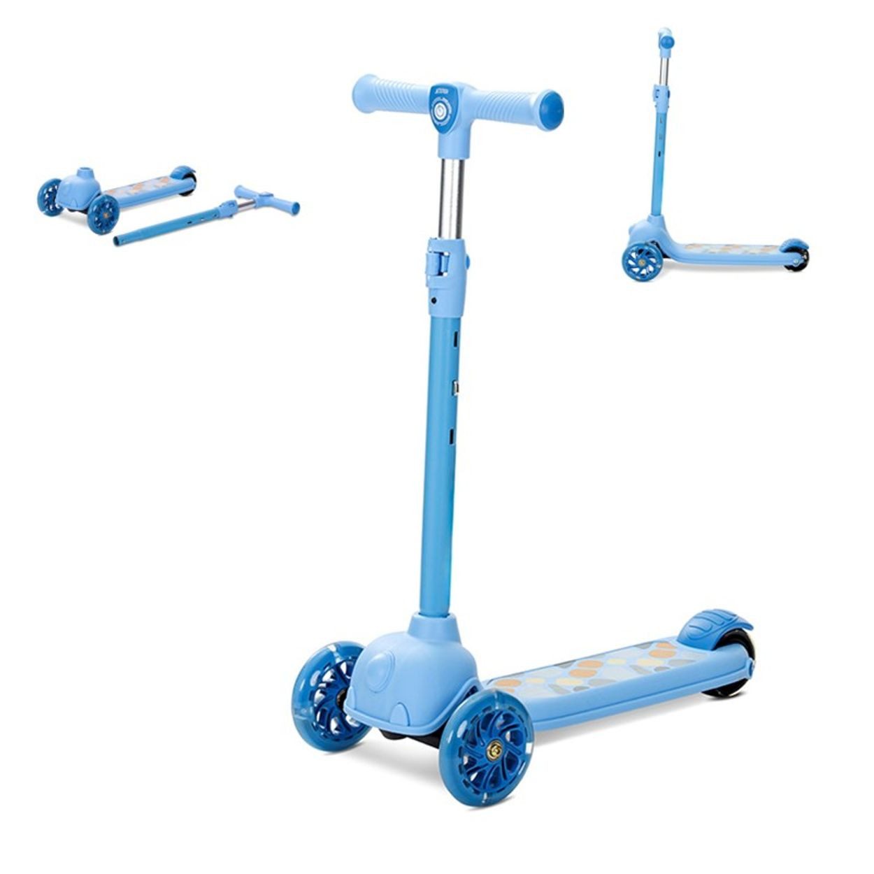 Cityroller Kinderroller Jetster PU-Rollen