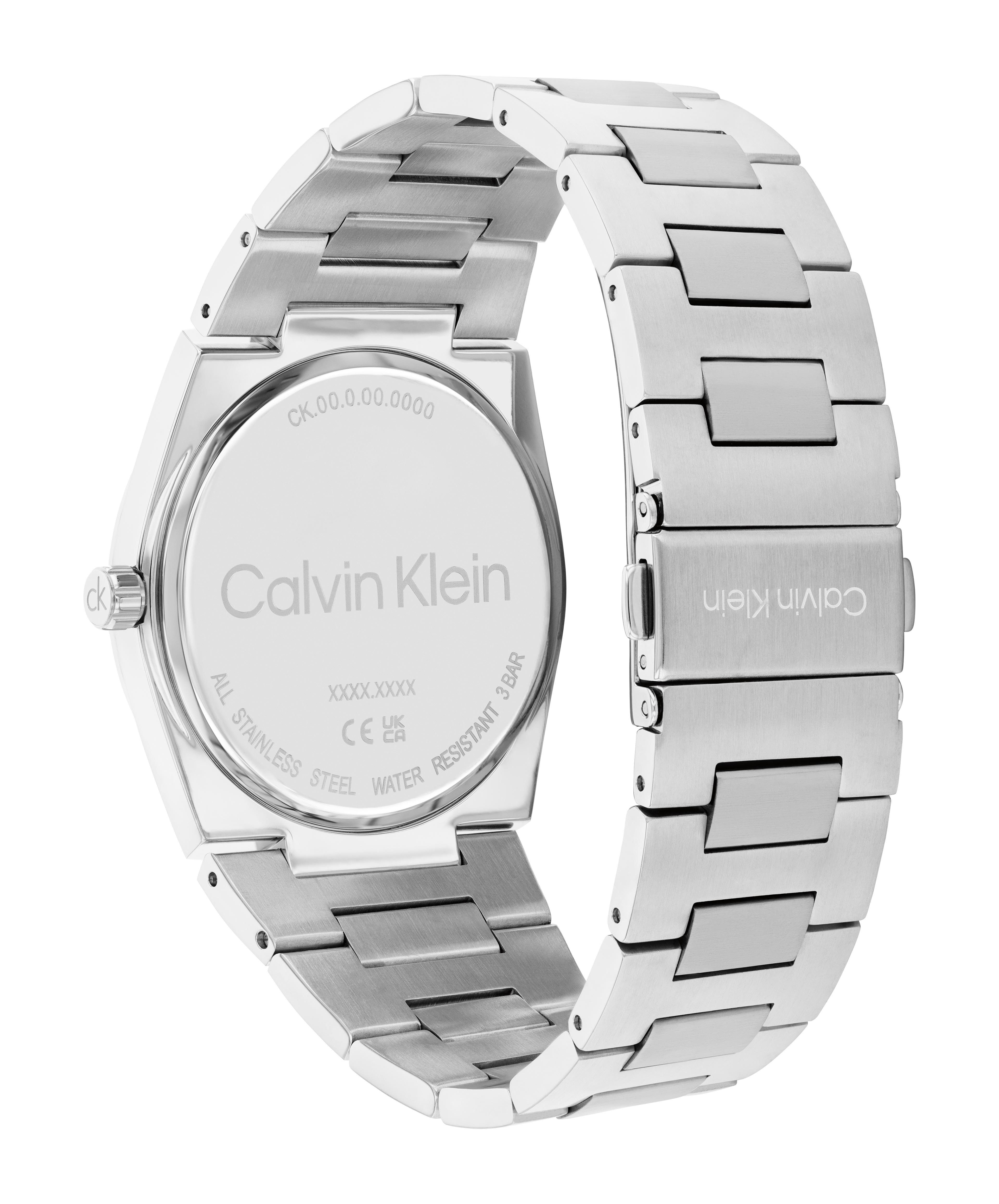 Calvin Klein Quarzuhr CK Empower 25200543, Armbanduhr, Herrenuhr, Edelstahlarmband, analog