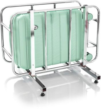 Heys Hartschalen-Trolley Neo minze, 53 cm, 4 Rollen, Handgepäck-Koffer Reisegepäck TSA-Schloss Volumenerweiterung