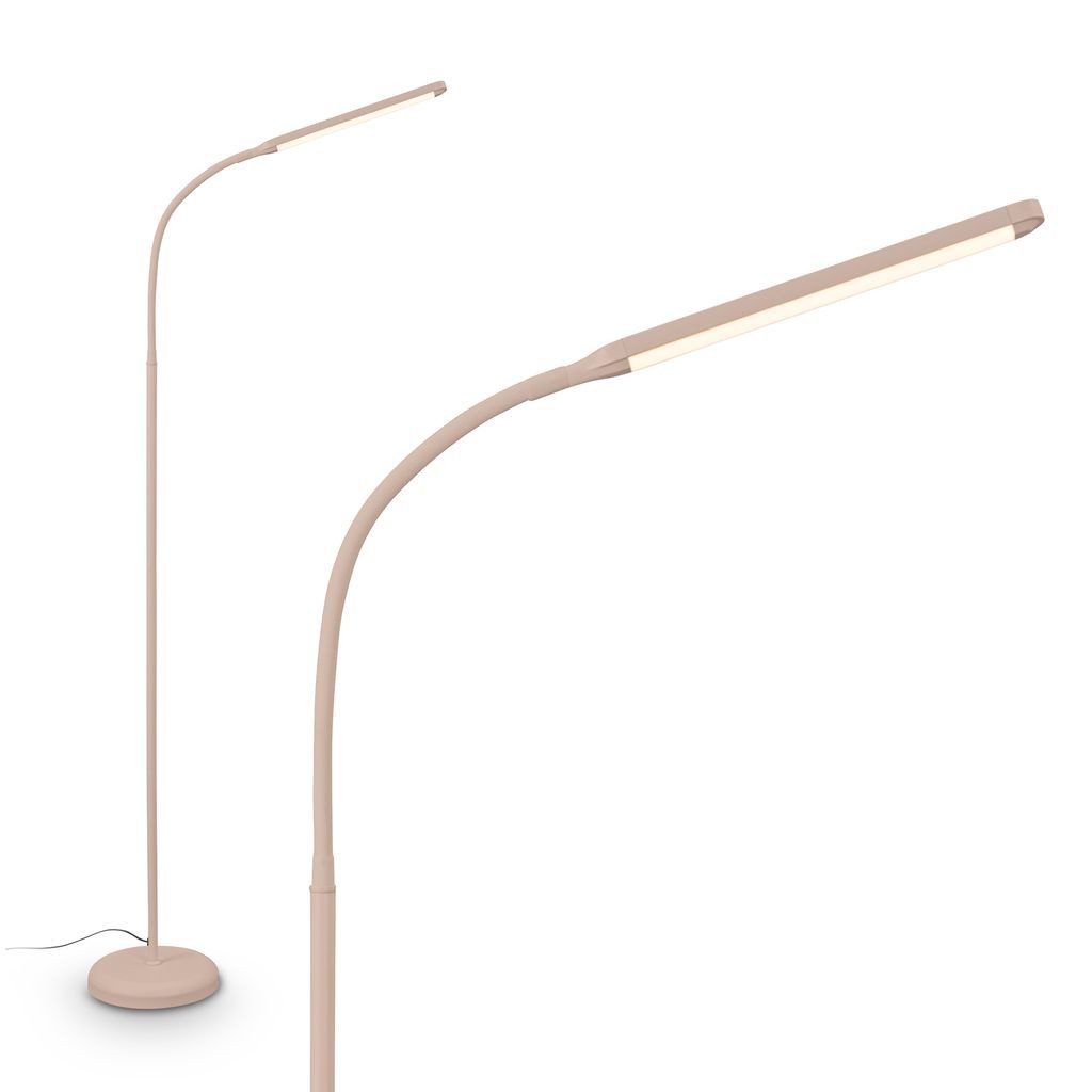 Briloner Leuchten Stehlampe LED Stehleuchte Dimmbar Touch Schwenkbar, Dimmfunktion, LED fest integriert, 21x170 cm, Wohnzimmer, Büro