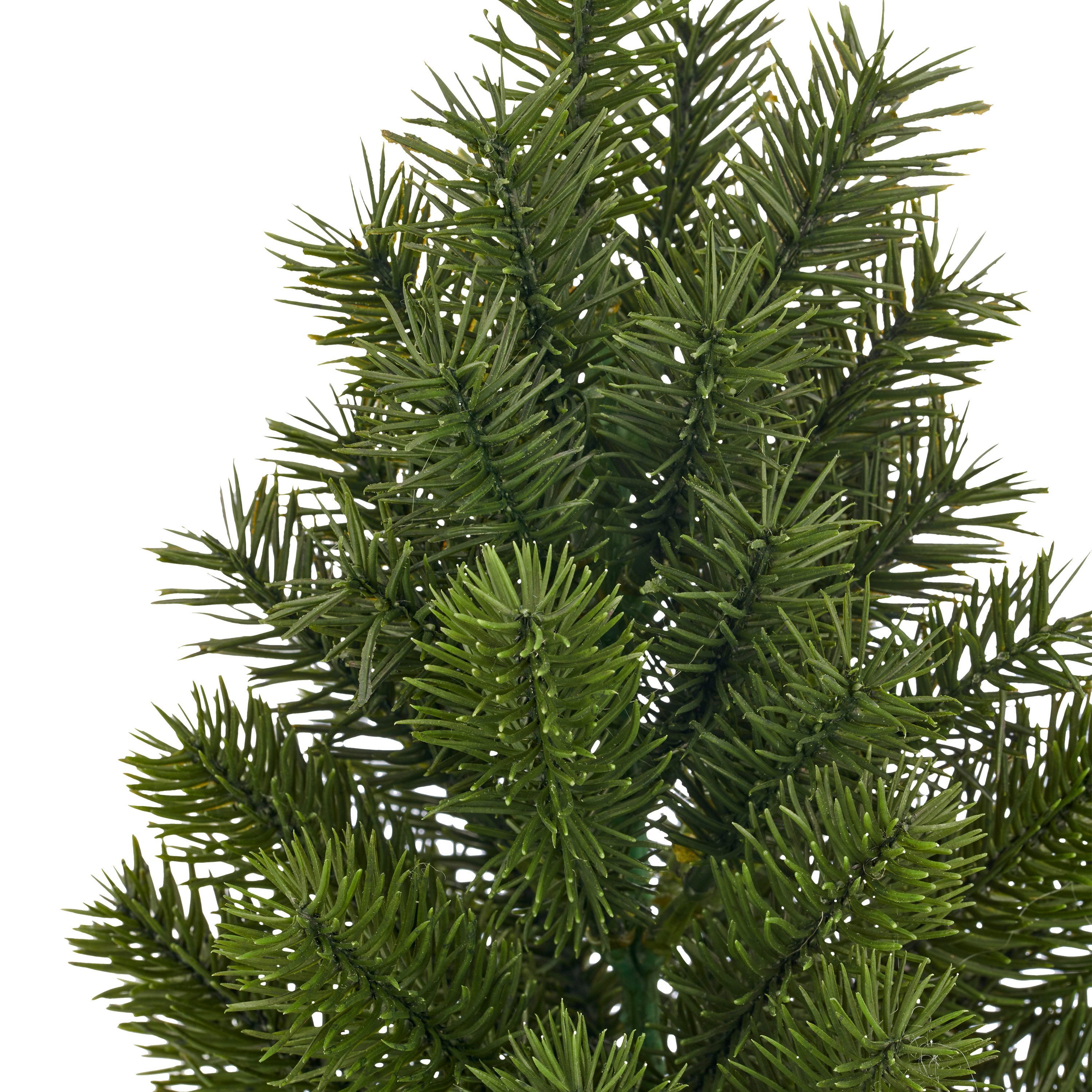 Winterliche Kunstpflanze Tannenbäumchen, Creativ green, Höhe 35 cm, in niedlicher Größe – Bild 3 von 3