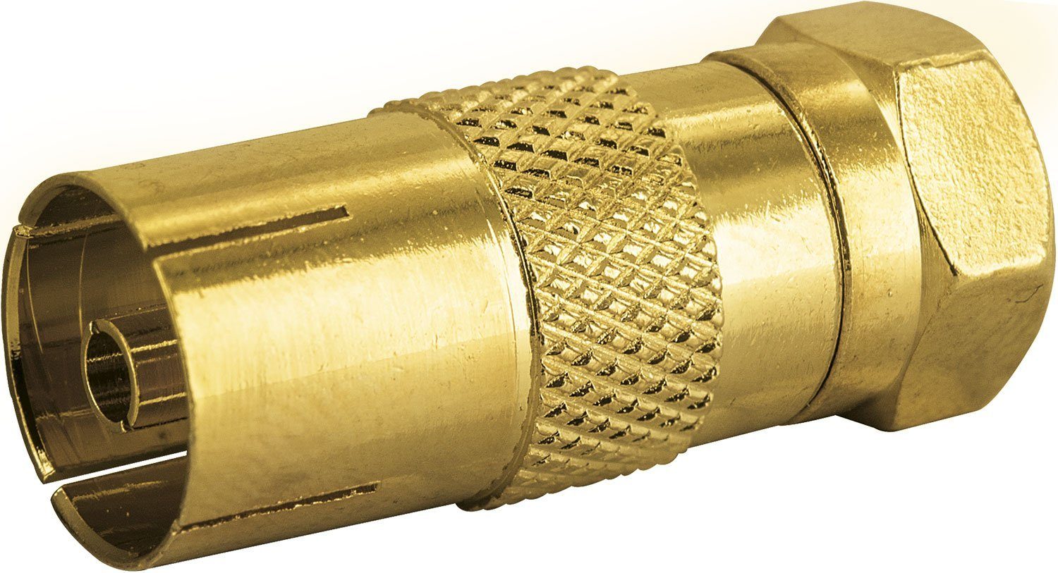 Schwaiger GOUST9300 537 TV-Adapter F-Stecker zu IEC Buchse