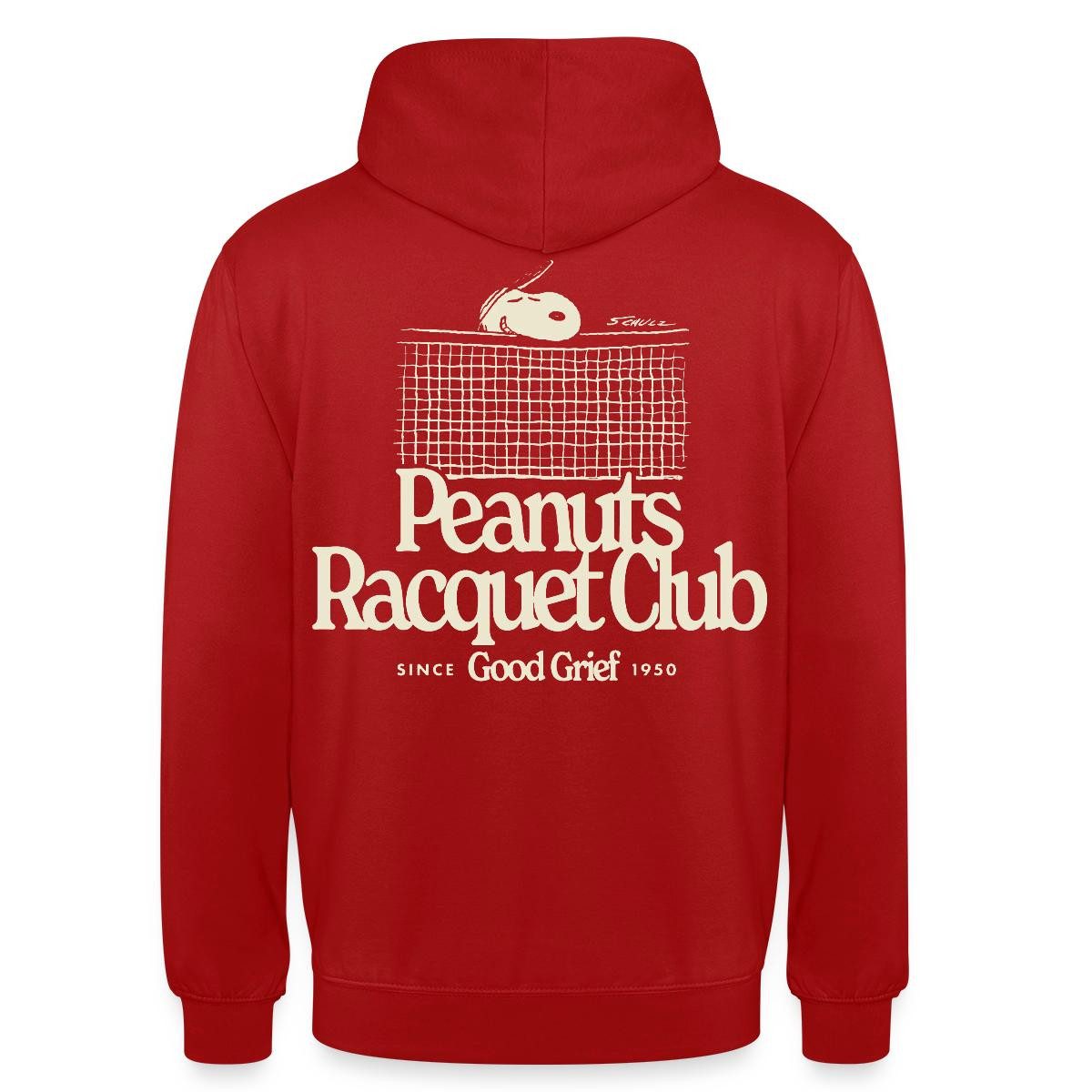 Spreadshirt Hoodie Peanuts Racquet Club Mtit Snoopy Hell Unisex Hoodie (1-tlg)