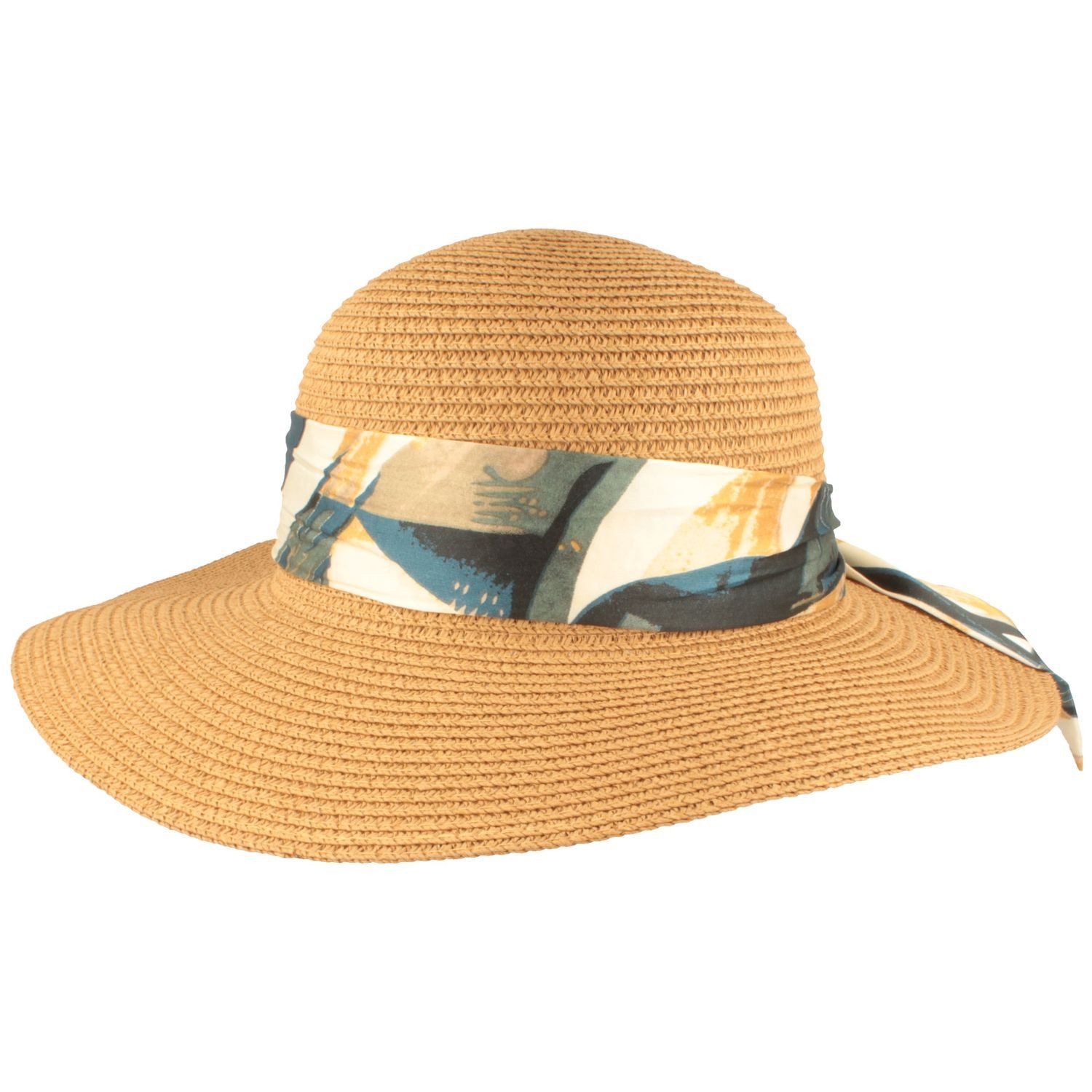 Breiter Strohhut Moderner Strand-Flapper aus Papier
